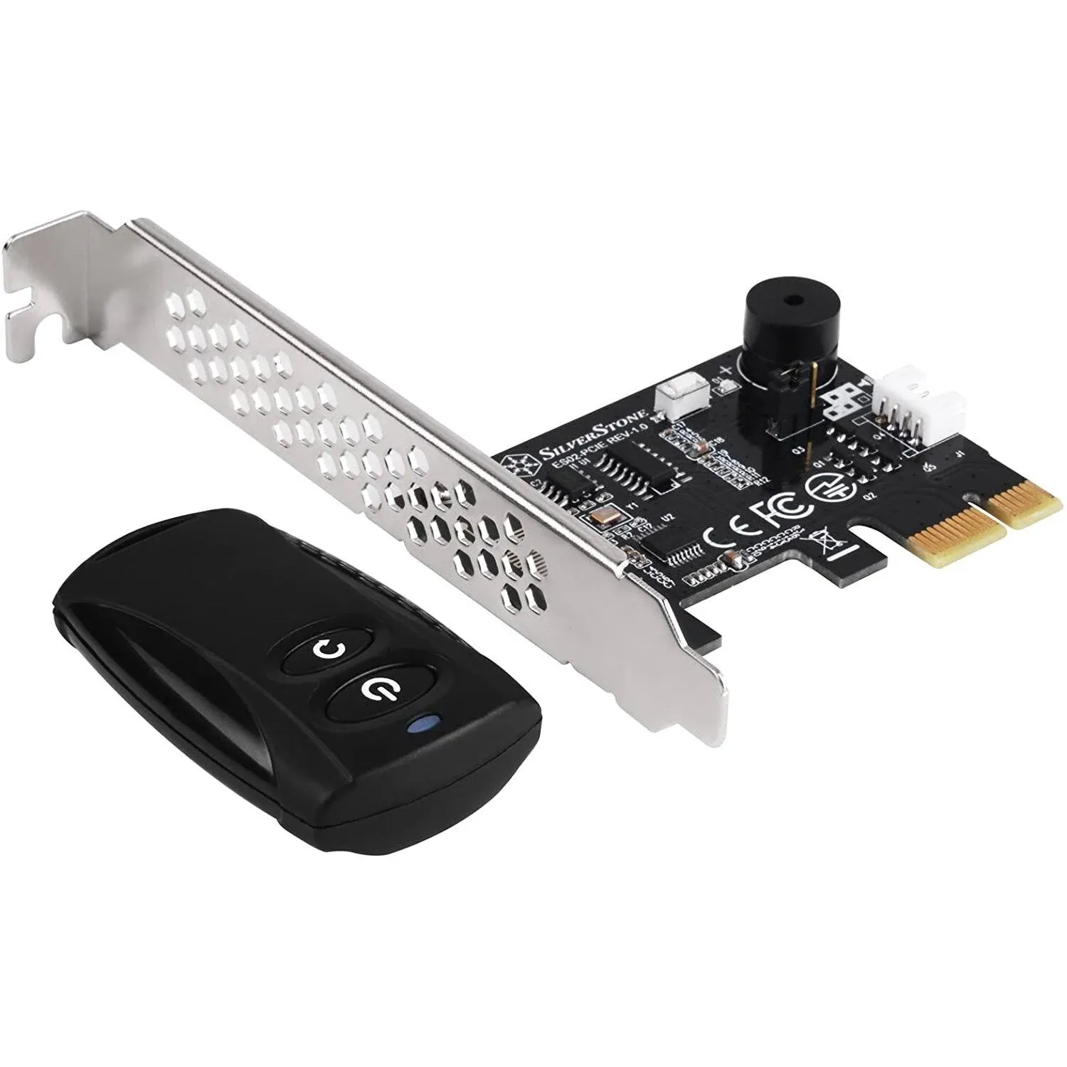 SilverStone SST-ES02-PCIE 2.4Ghz Wireless Computer Power and Reset Remote Switch