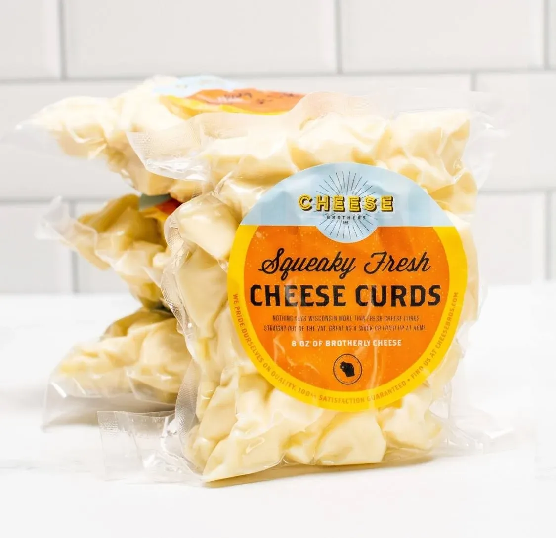 Wisconsin Cheese Curds 4-Pack | Shipped Daily | Cheese Brothers - Gourmet ...