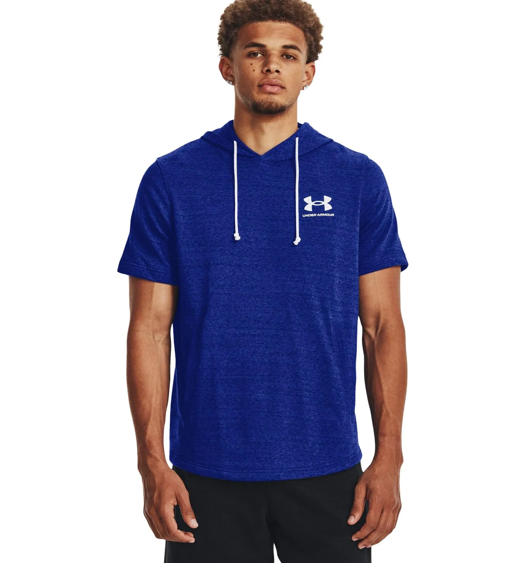 Under Armour Men's Rival Terry Short-Sleeve Hoodie