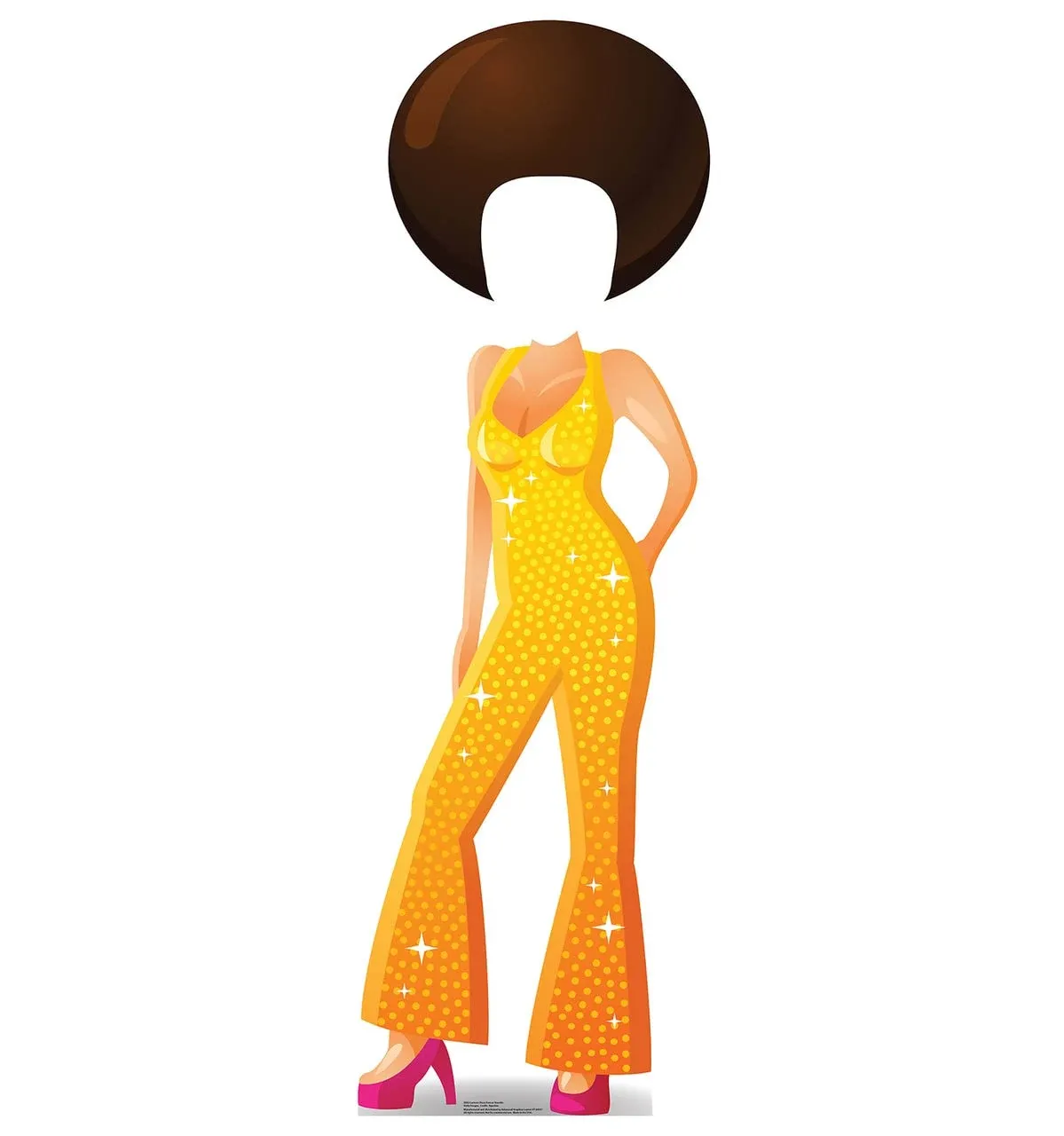 Advanced Graphics Cartoon Disco Dancer Standup