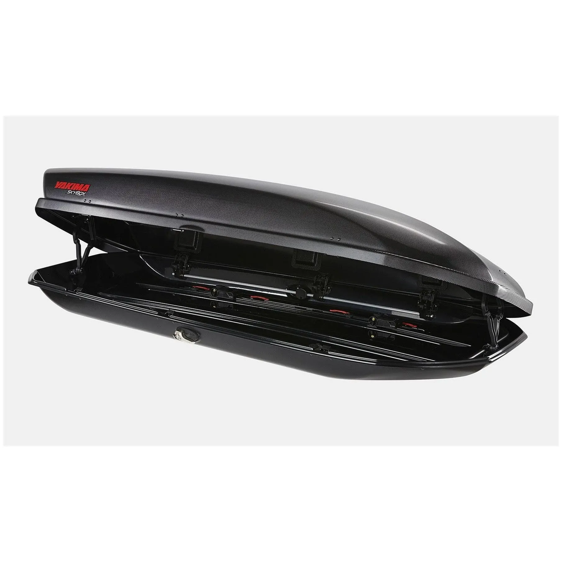 Yakima SkyBox 18 Carbonite Cargo Box (Universal; Some Adaptation May Be Required)