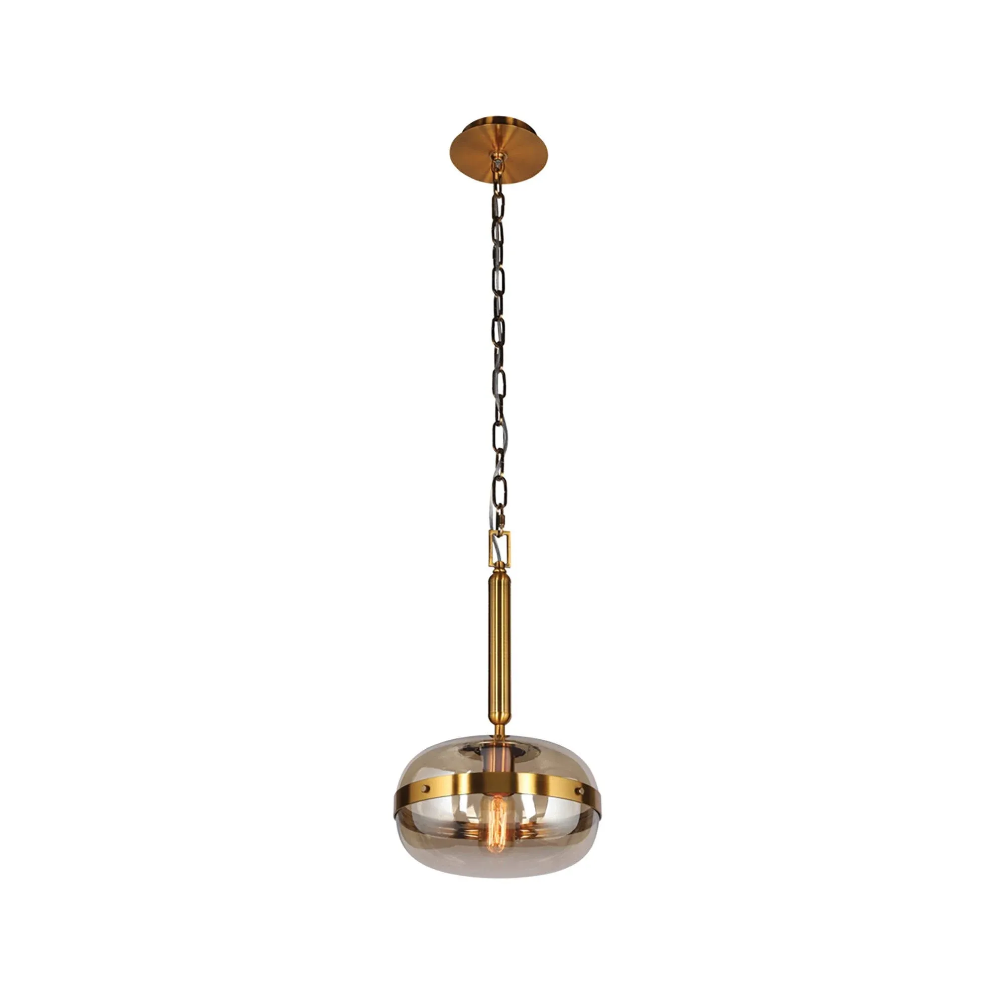 Eurofase Nottingham - 1 Light Small Pendant - 10 Inches Wide by 17.5 Inches High -Traditional Installation