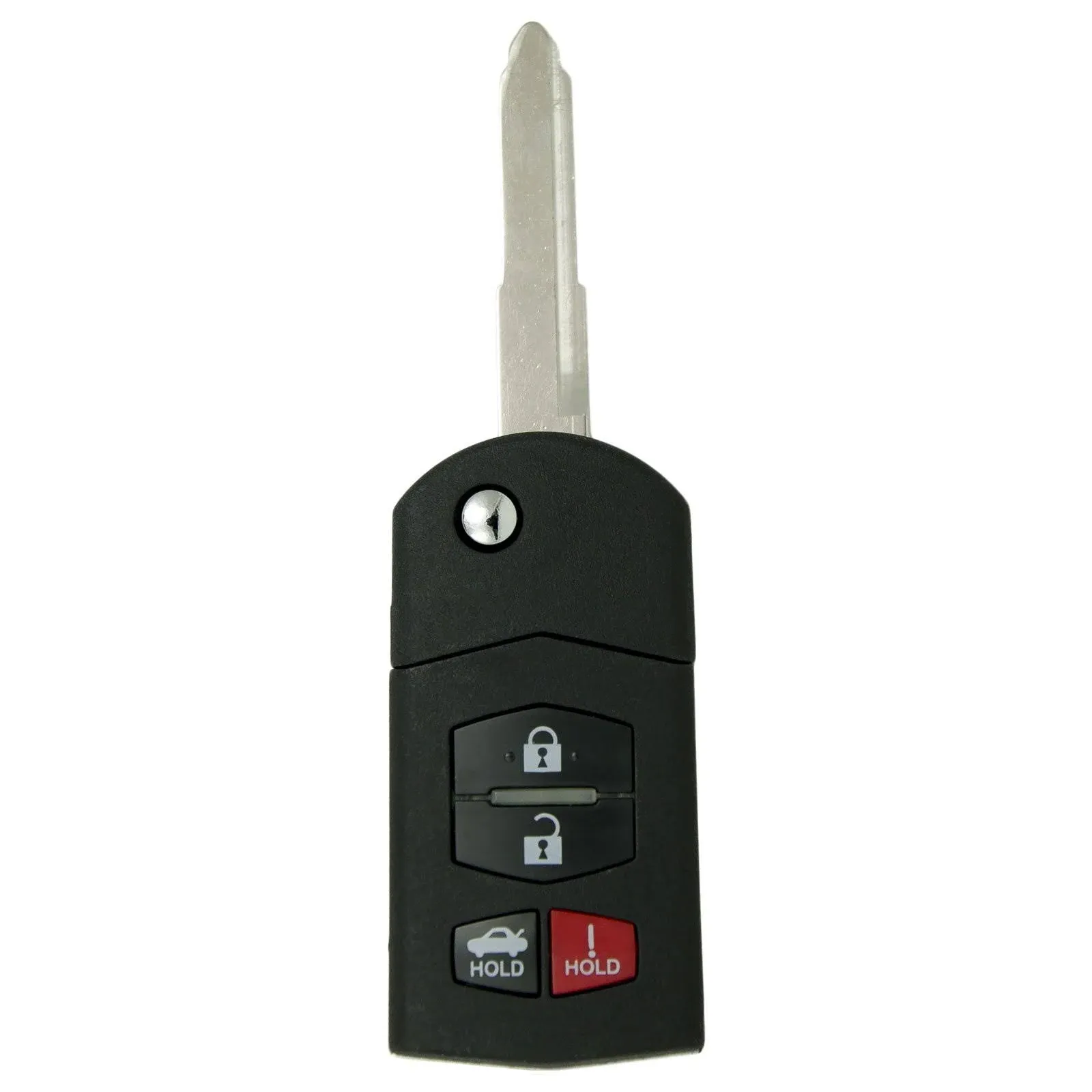 Keyless2Go Replacement for New Keyless Entry Remote Flip Key Fob for Mazda 6 ...