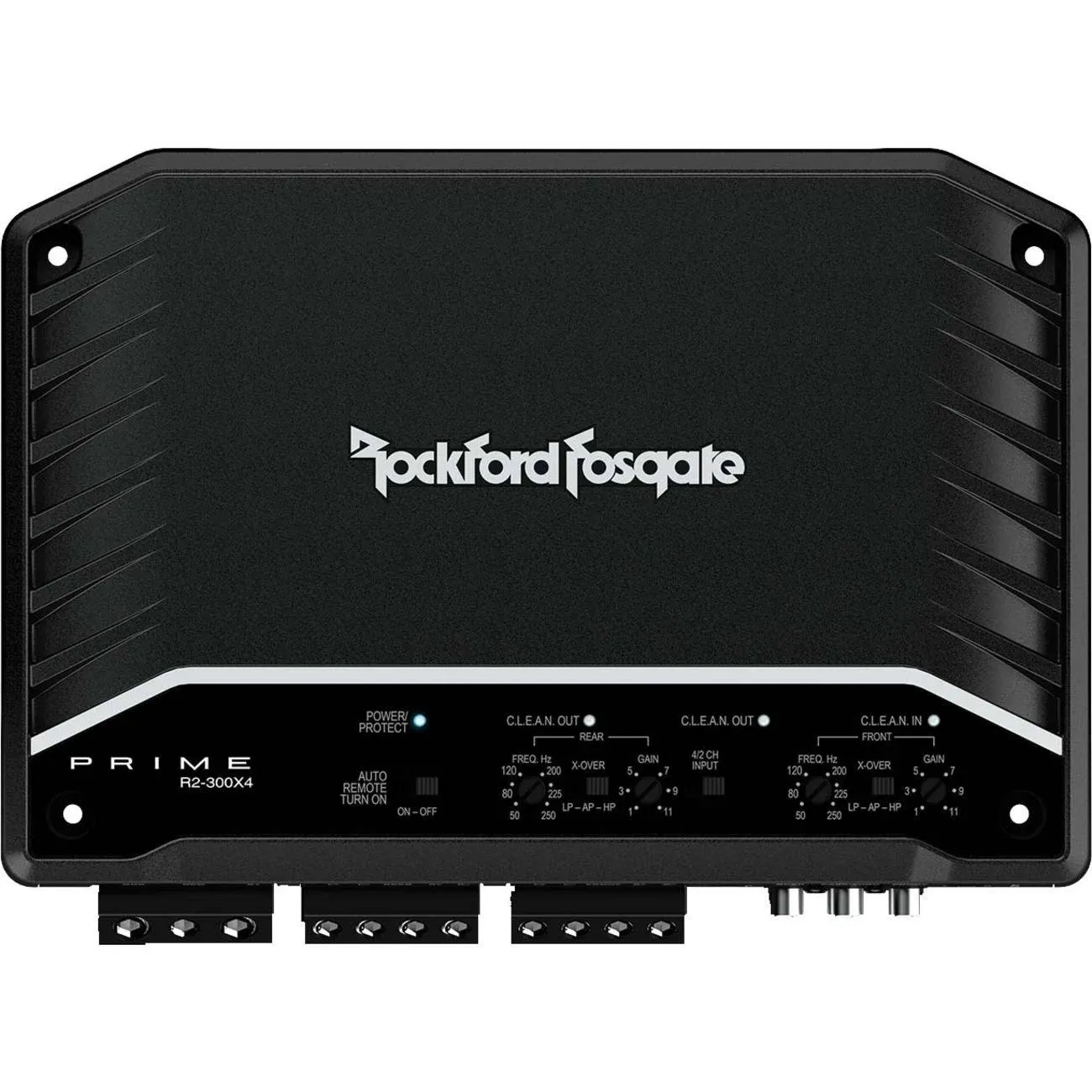 Rockford Fosgate Prime R2-300X4 300 Watt 4 Channel Full Range Amplifier 75W x 4