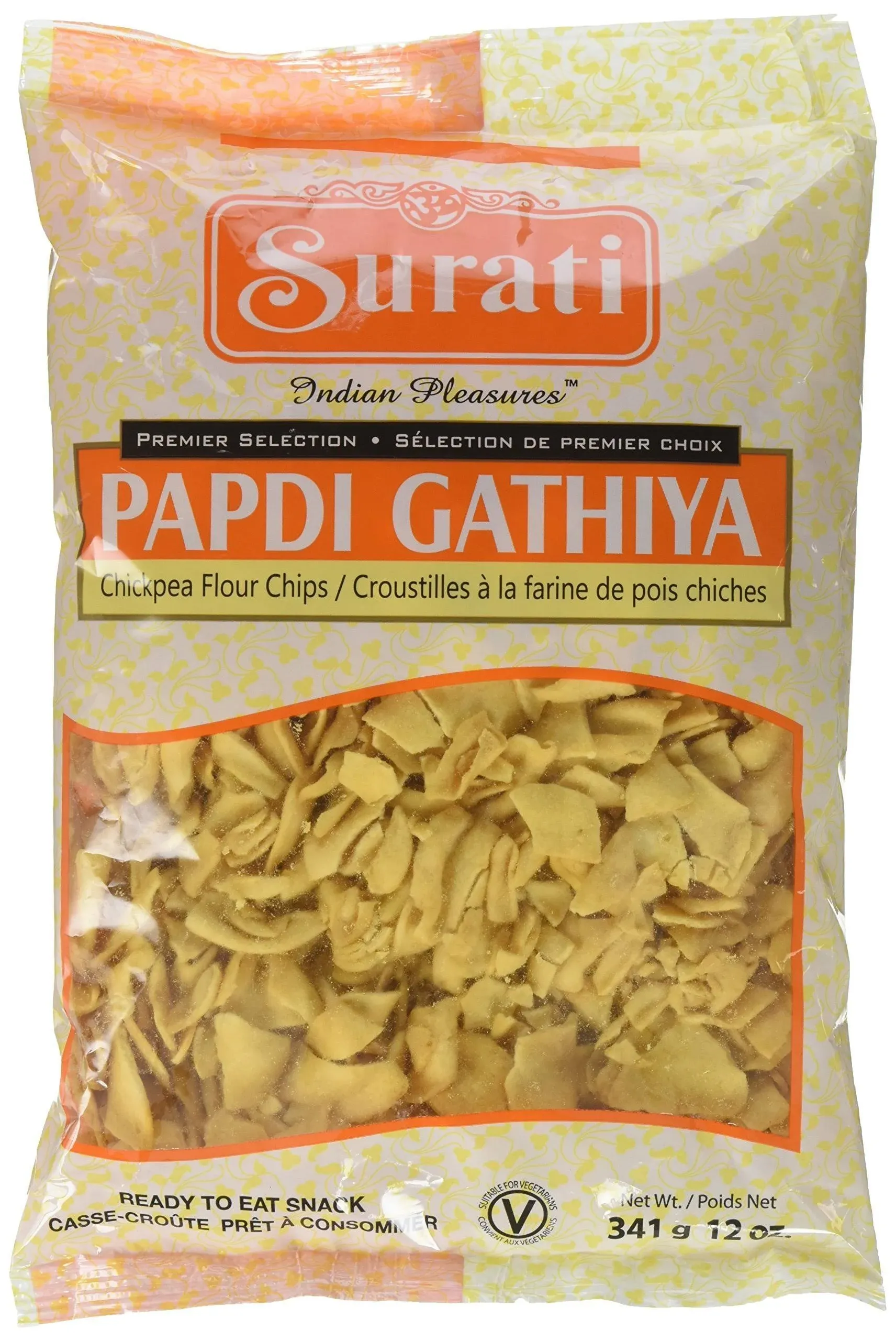 Surati, Papdi Gathiya, 341 Grams(gm)