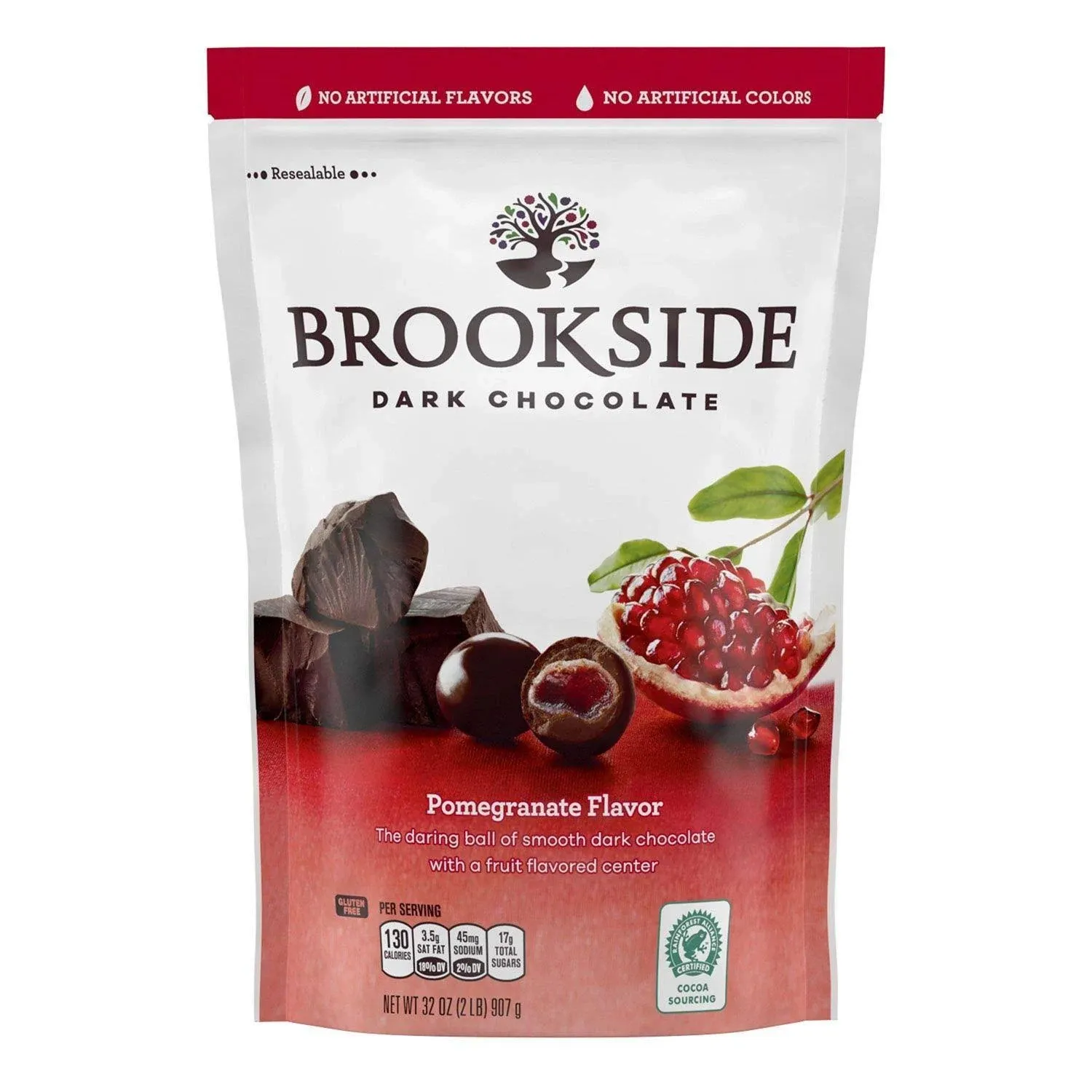 Brookside Pomegranate Flavor Dark Chocolate, 21 oz