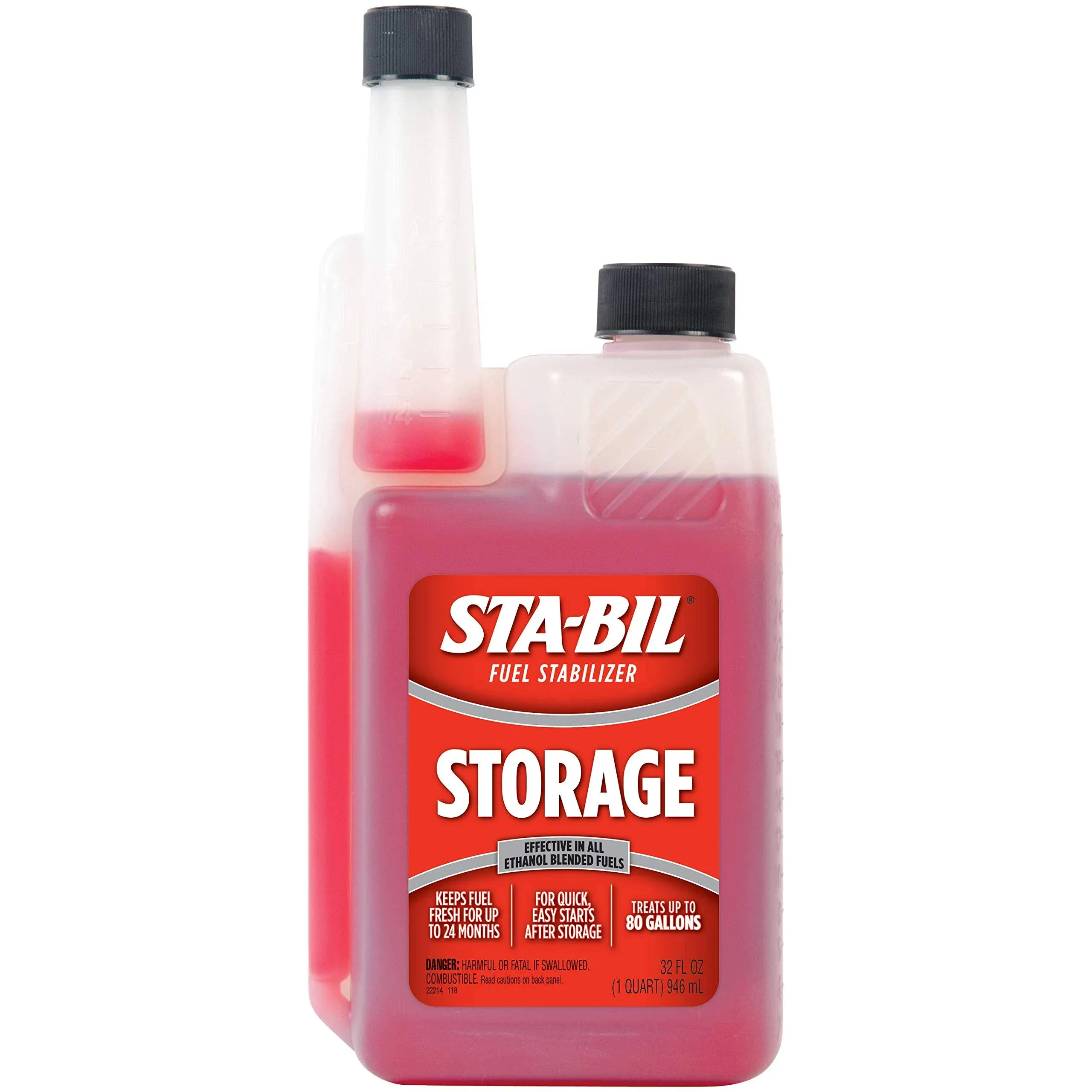 STA-BIL Storage - Gasoline Fuel Stabilizer, 32 fl. oz.