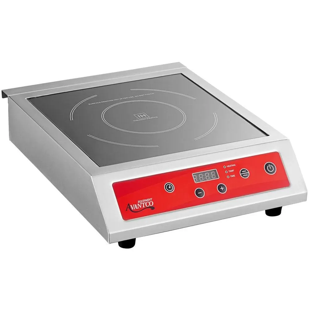 Avantco Ic3500 Countertop Induction Range / Cooker - 208-240V, 3500W