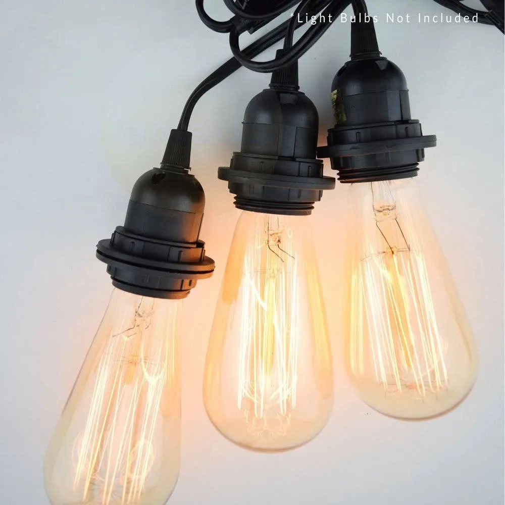 Fantado Triple Socket Pendant Light Lamp Cord