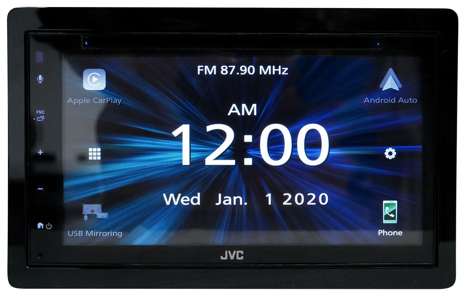 JVC KW-V660BT 6.8" Android Auto/Apple CarPlay CD/DVD/DM Receiver