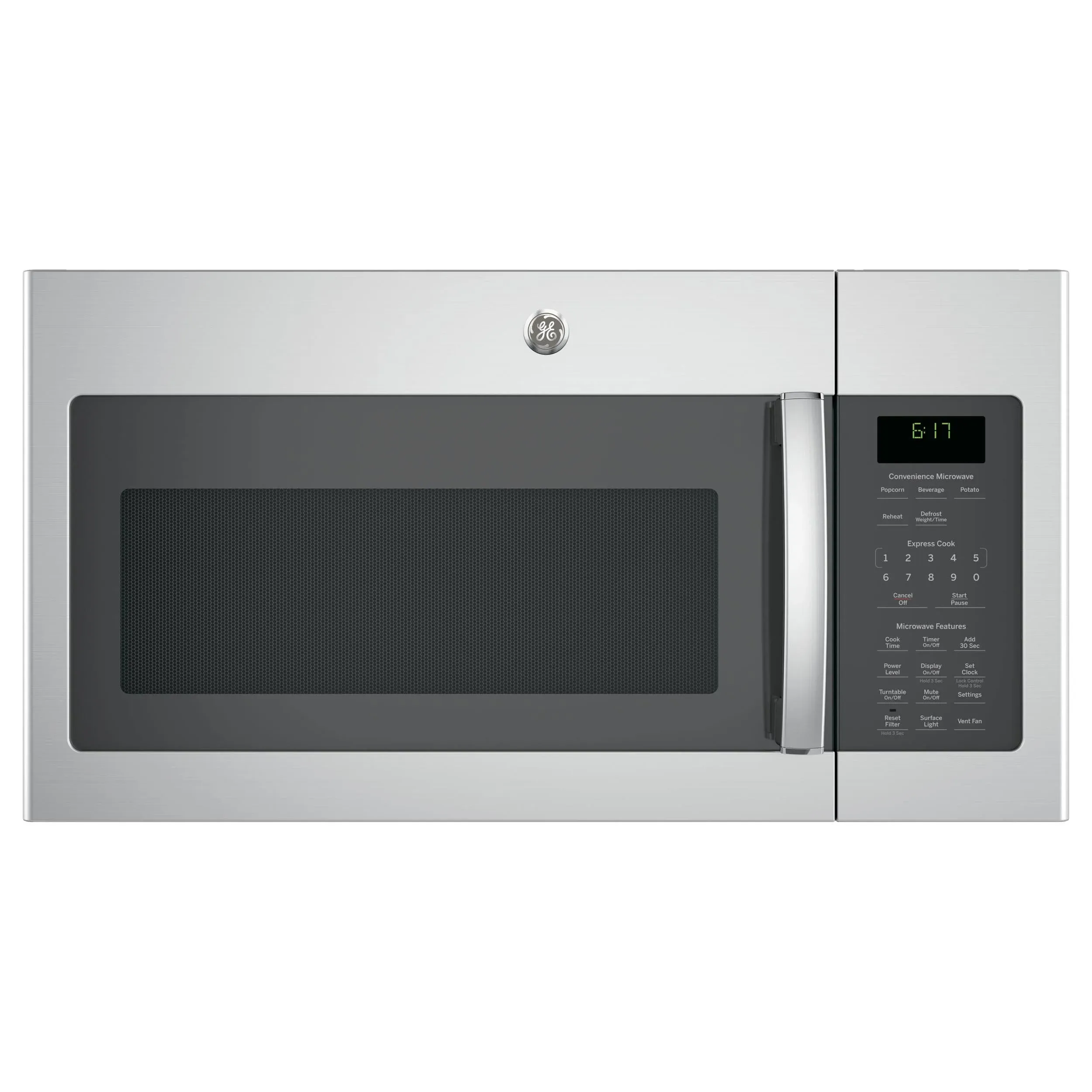 GE JVM6172SKSS 1.7 Cu. ft. Over-The-Range Microwave Oven Stainless Steel