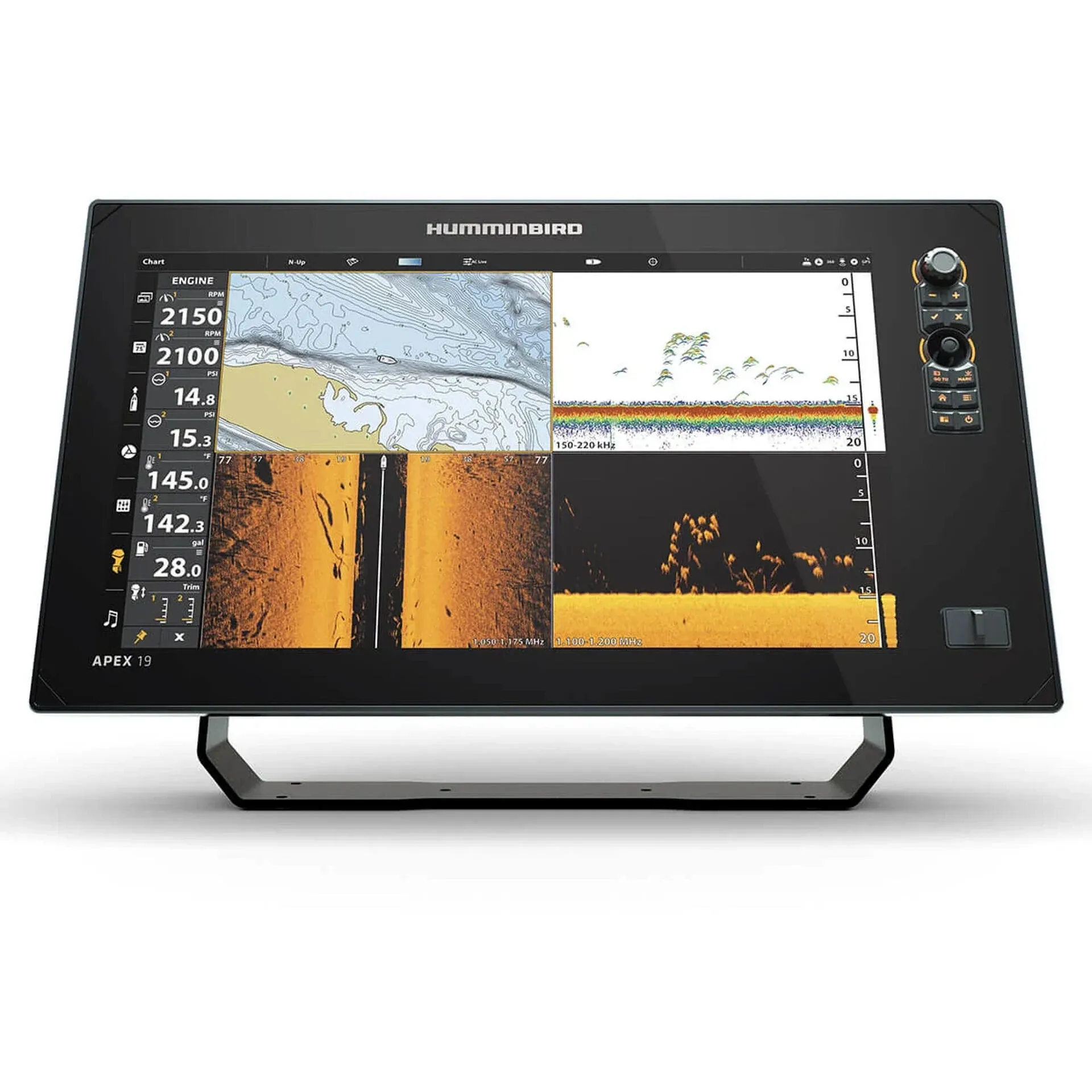 Humminbird - Apex 13 MSI+ Chartplotter