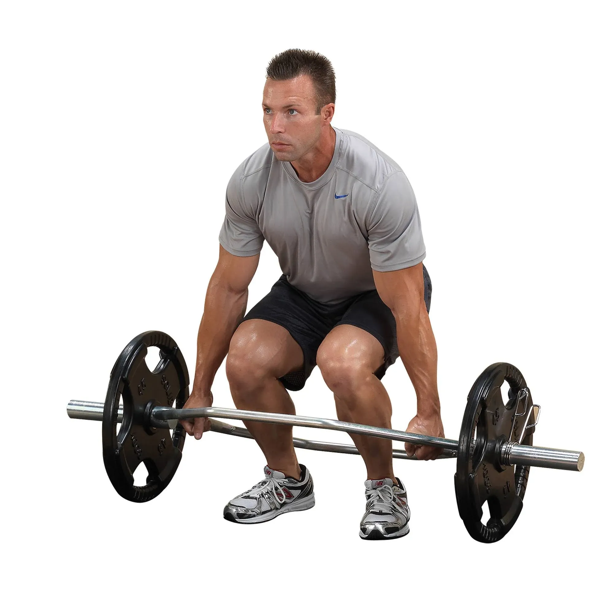 Body Solid OTB50 Olympic Shrug Bar