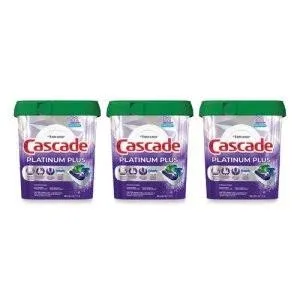 Cascade Mountain Platinum Plus Action Pacs Dishwasher Detergent - 33.8oz/52ct