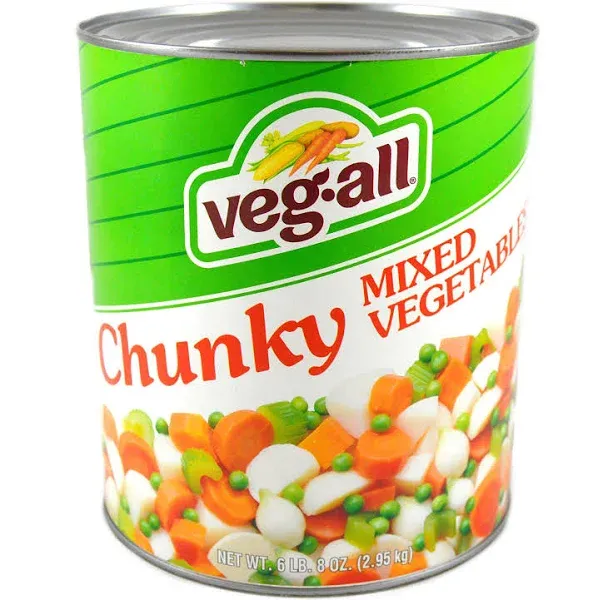 Veg-All Mixed Vegetables for Stews - no. 10 can, 6 cans per case