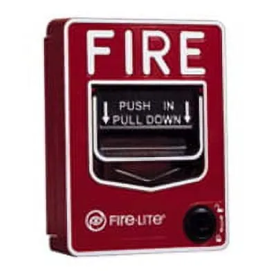 FireLite BG-12LO Outdoor Fire Alarm Pull Station