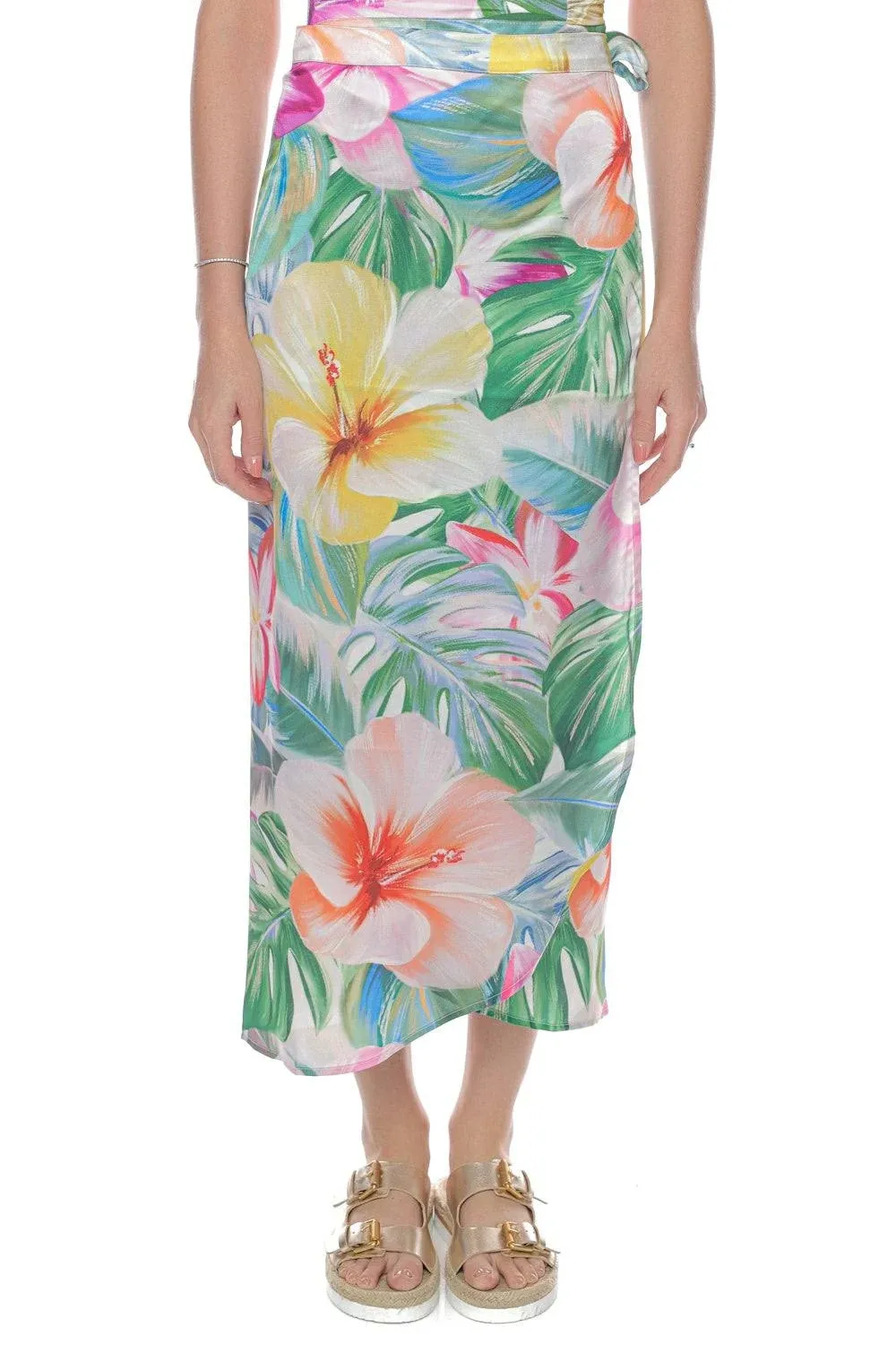 Gottex Women's Standard Bora Sarong Long Skirt