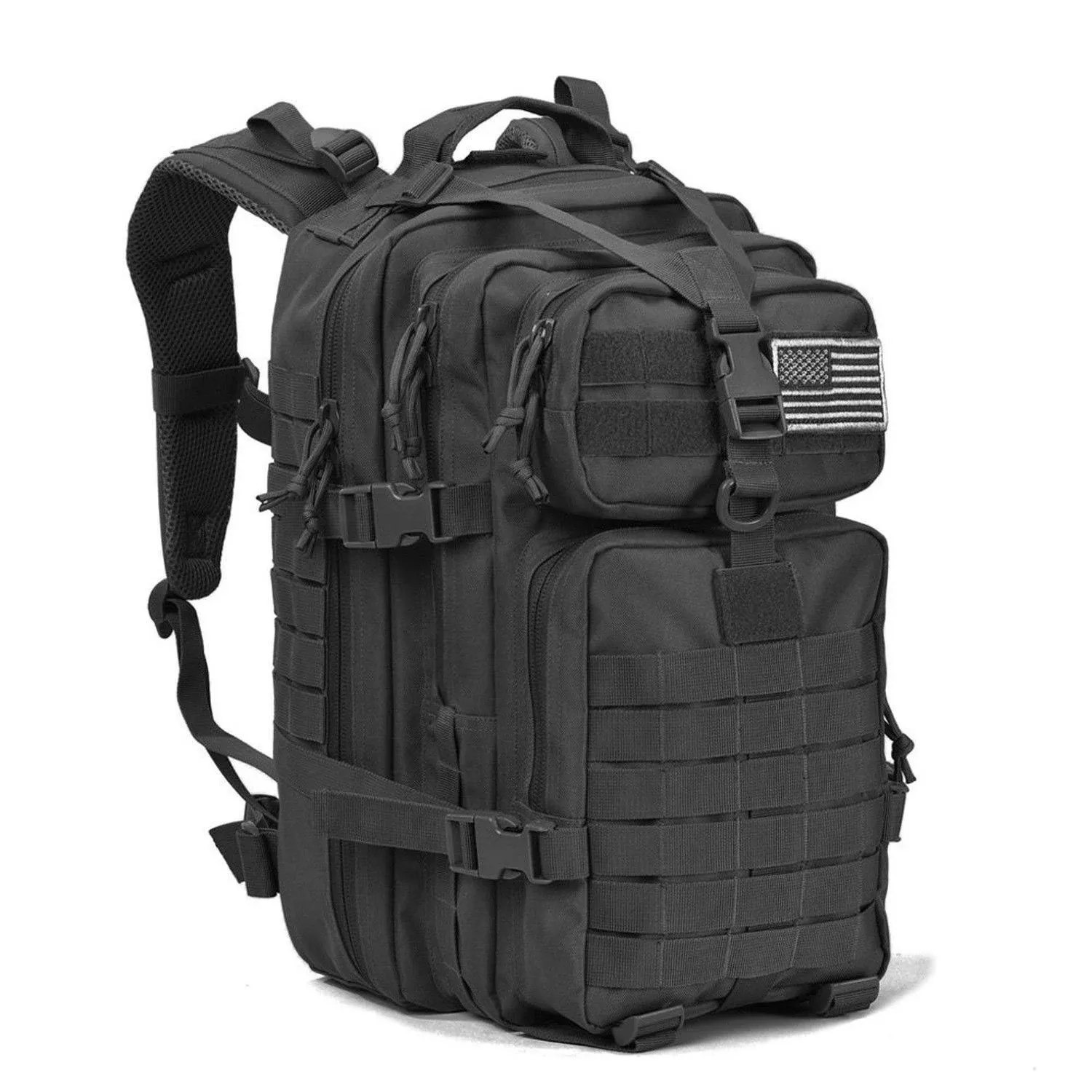 EMDMAK Military Tactical Backpack, Large Military Pack Army 3 Day Assault Pack Molle Bag Rucksack