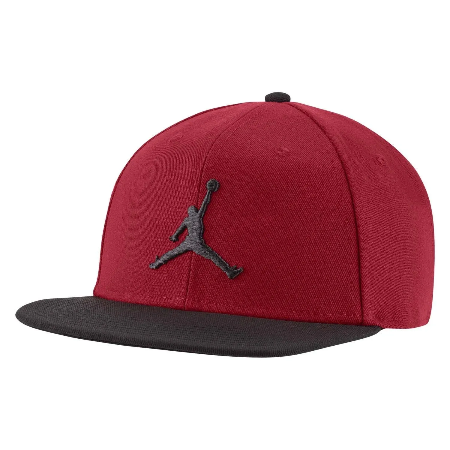 Nike Air Jordan Jumpman SnapBack Maroon Black Hat Adjustable Cap OSFM