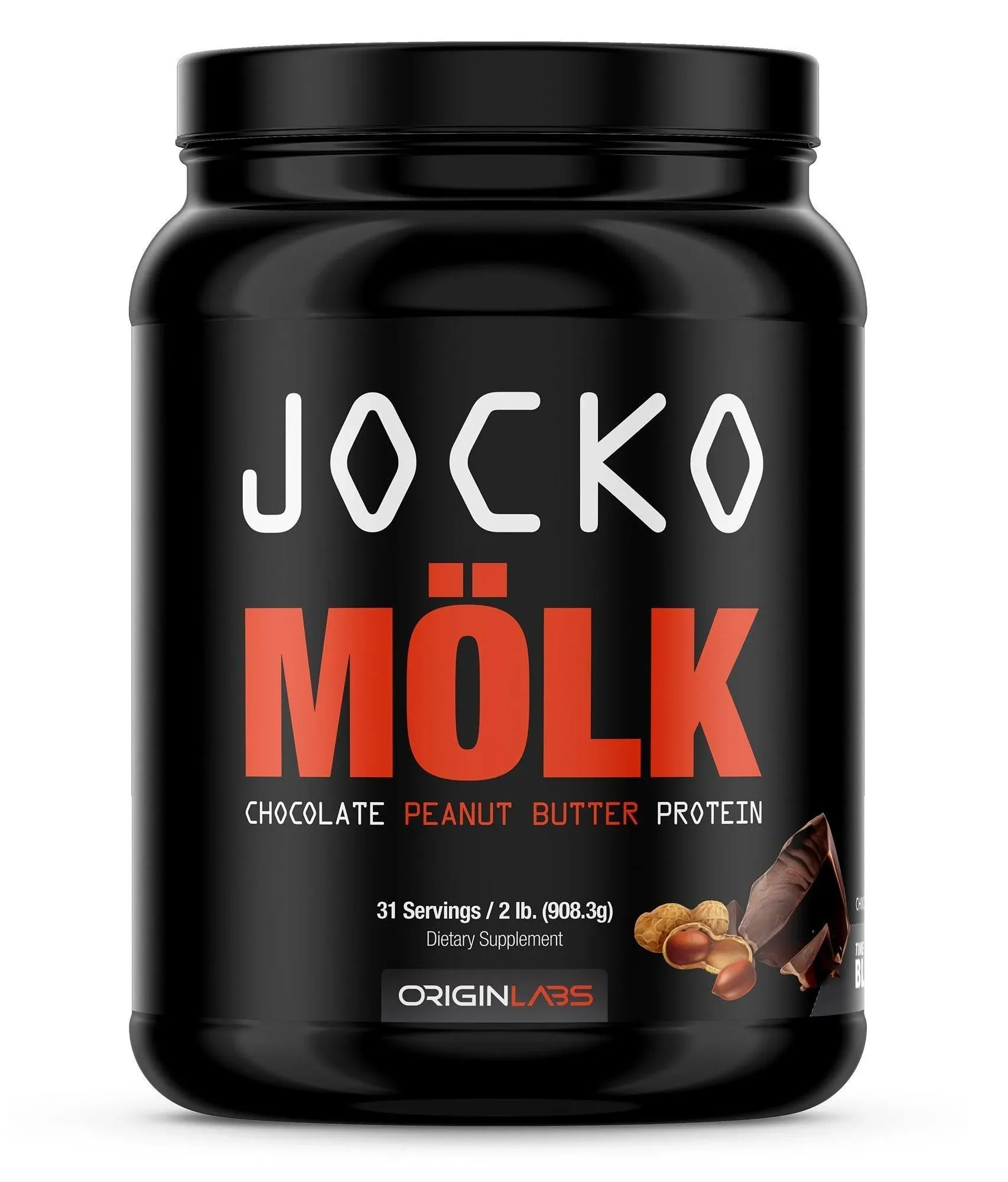 Jocko Mölk Whey Protein Powder - Keto, Probiotics, Grass Fed, Digestive Enzymes, Amino Acids, Sugar Free Monk Fruit Blend - Supports Muscle Recovery and Growth (Banana Cream Old)