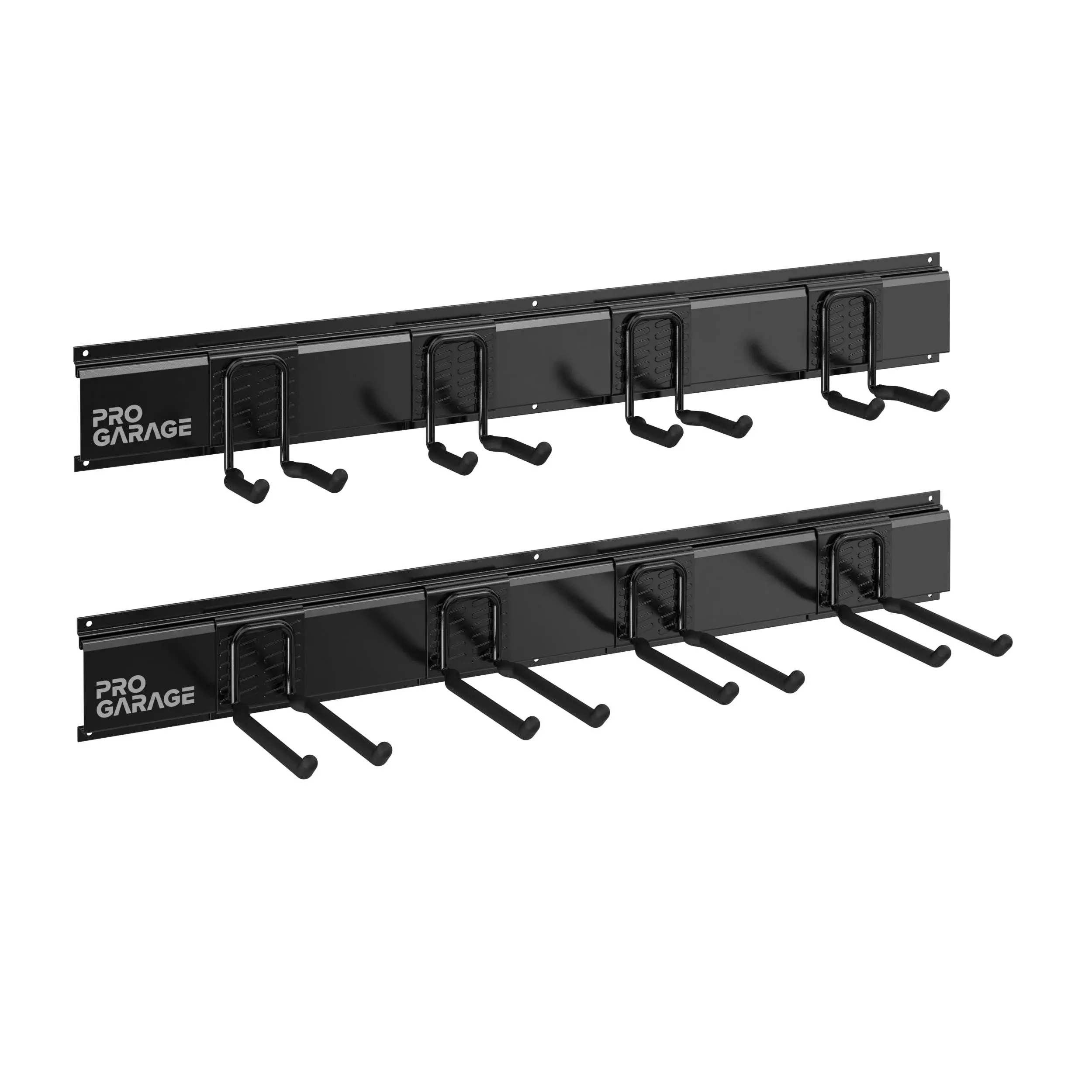 ClosetMaid Garage Hanging Track Storage System 32 in. L Black Metal (2-Pack)