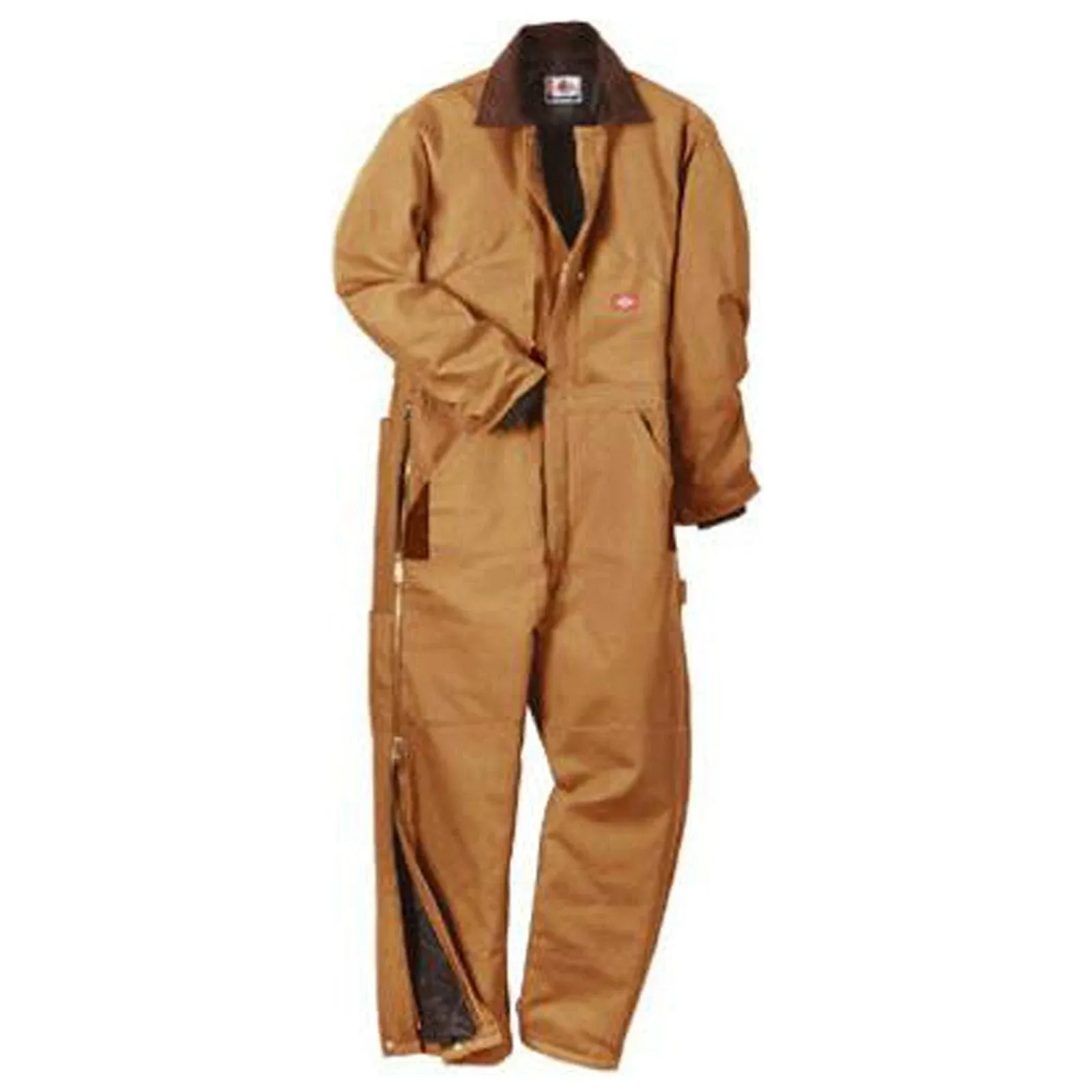 Dickies Men&s Brown Duck Insulated Coveralls