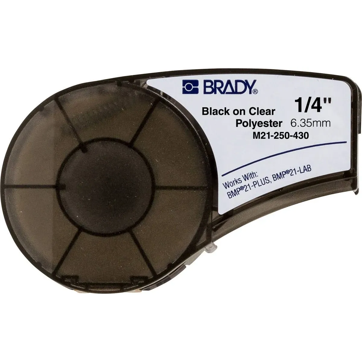 Brady Corporation BMP21 Plus Series B-430 Clear Polyester Component/Panel Label