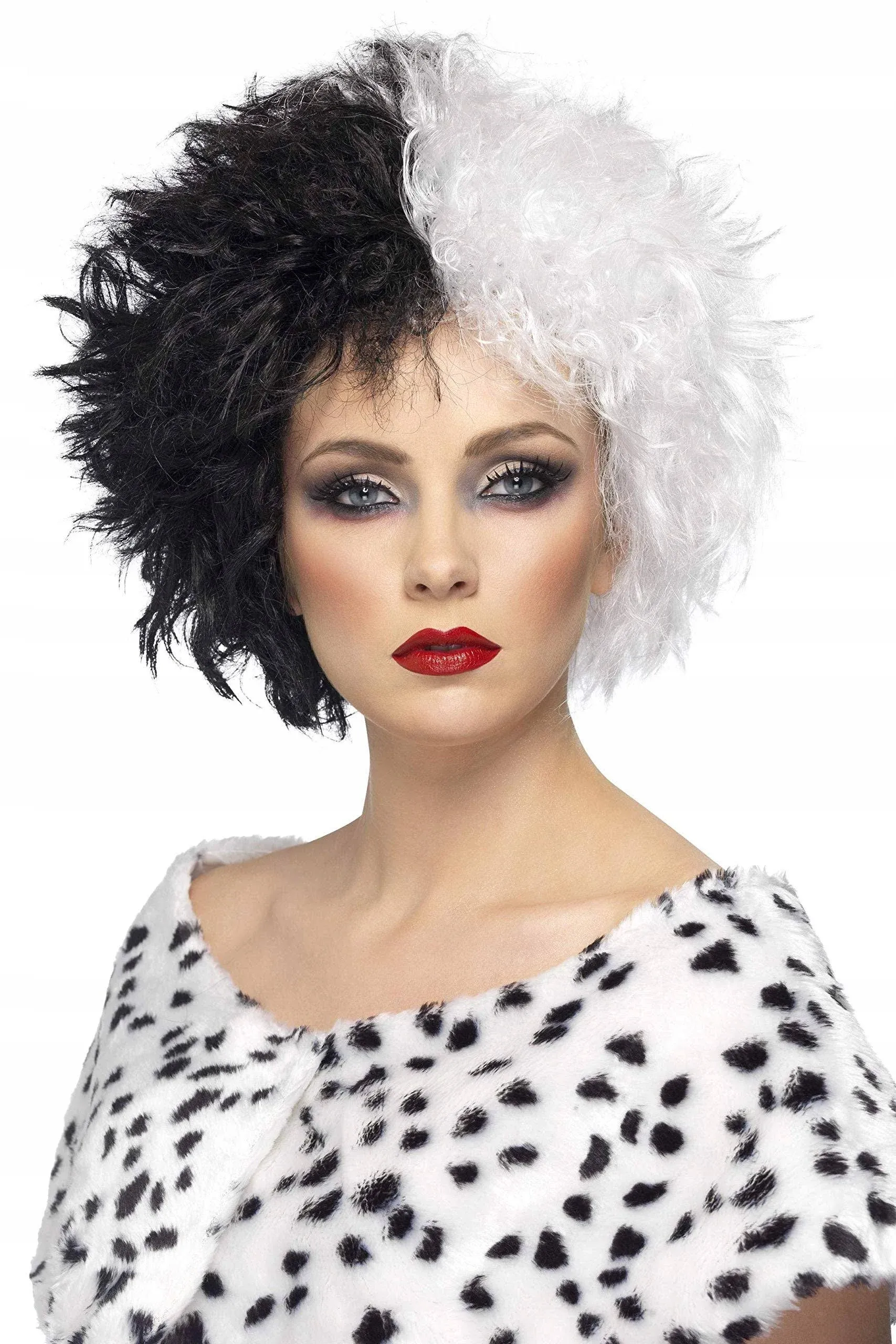 Evil Madame Wig, Black &amp; White- like new