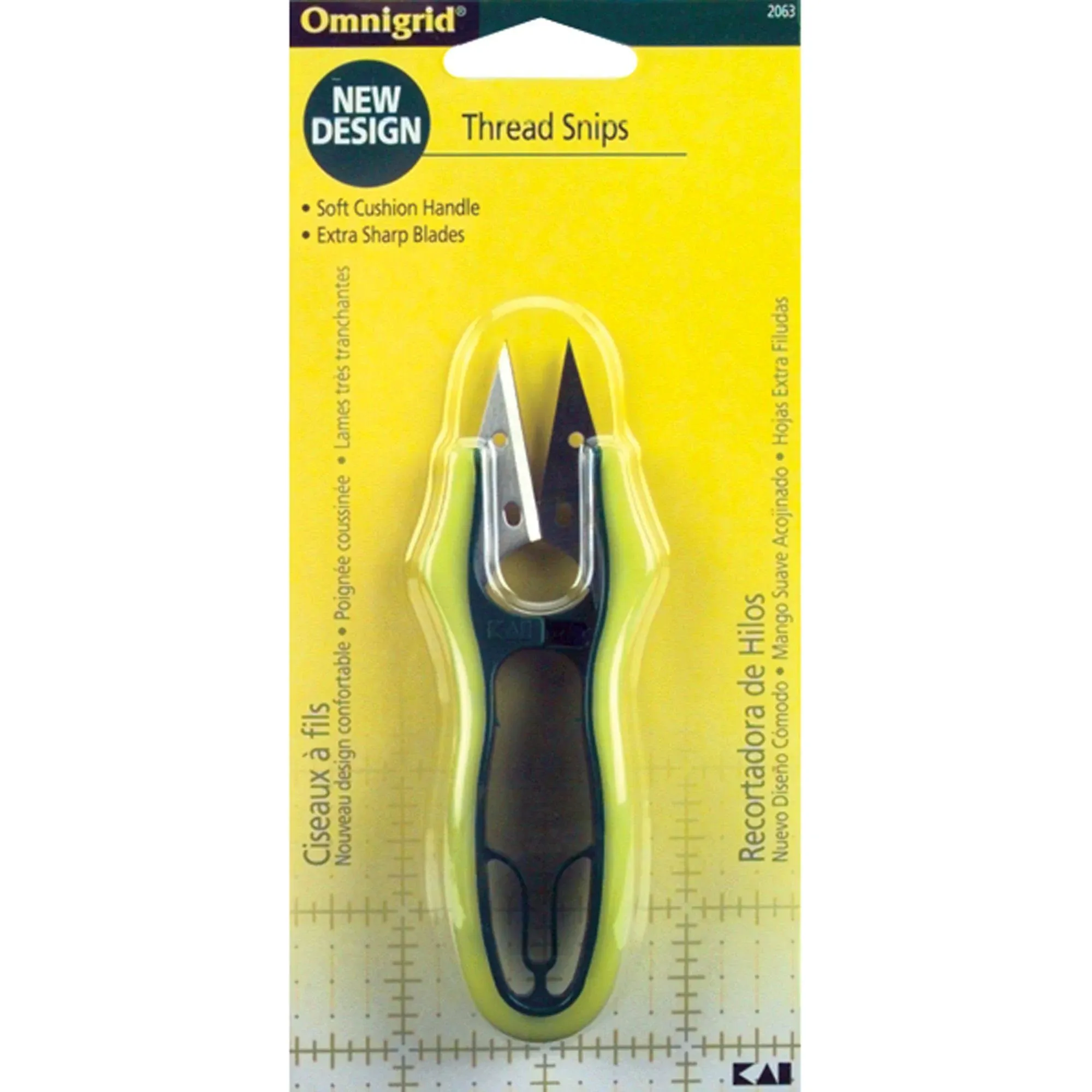 Dritz Omnigrid Thread Snips, Yellow