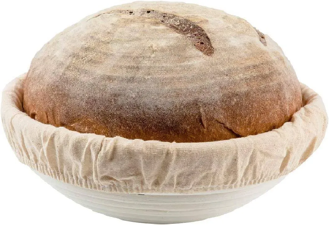 Sugus House 9 Inch Round Bread Banneton Proofing Basket Liner