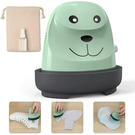 Mini Easy Heat Press - Portable Cute Puppy Heat Press Machine for T Shirts Shoes and Hats Pressing Machine for Heating Transfer Small HTV Vinyl Projects Create DIY Family Shirt Printing