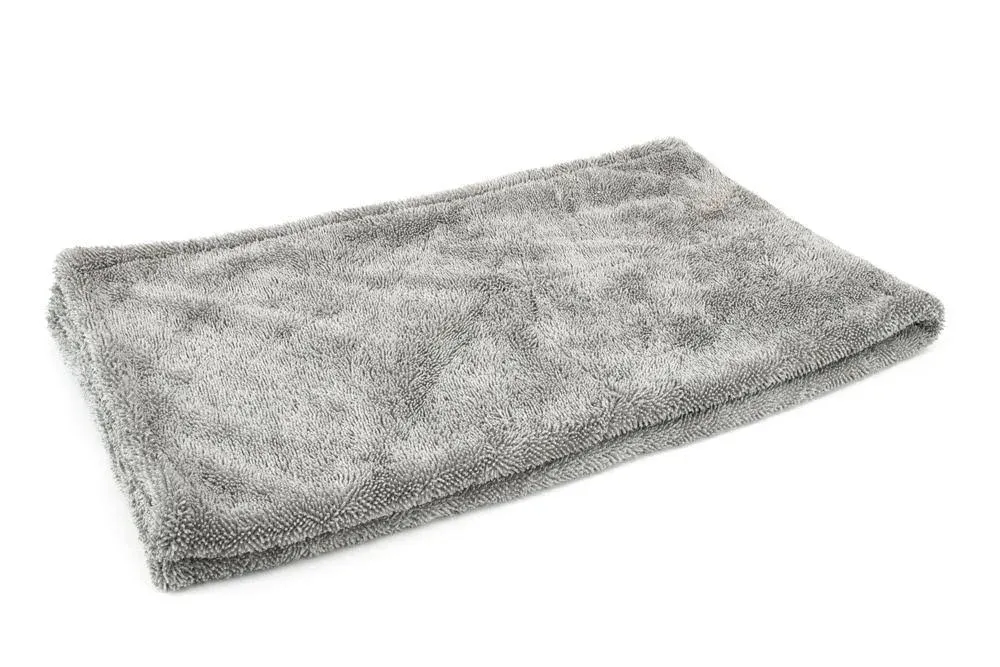 Autofiber Dreadnought XL Microfiber Drying Towel 20in x 40in (1100gsm) Red/Gray