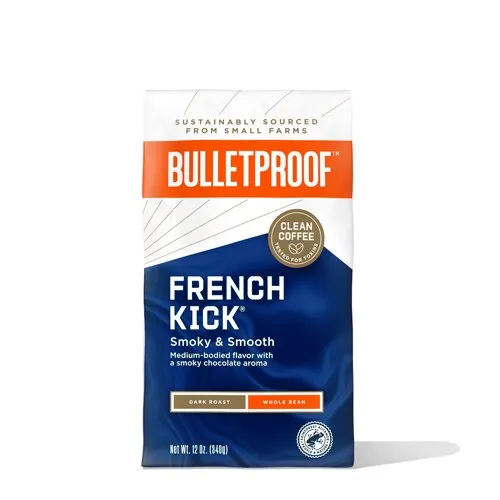 Bulletproof French Kick Whole Bean 12oz., 0.15 Pound