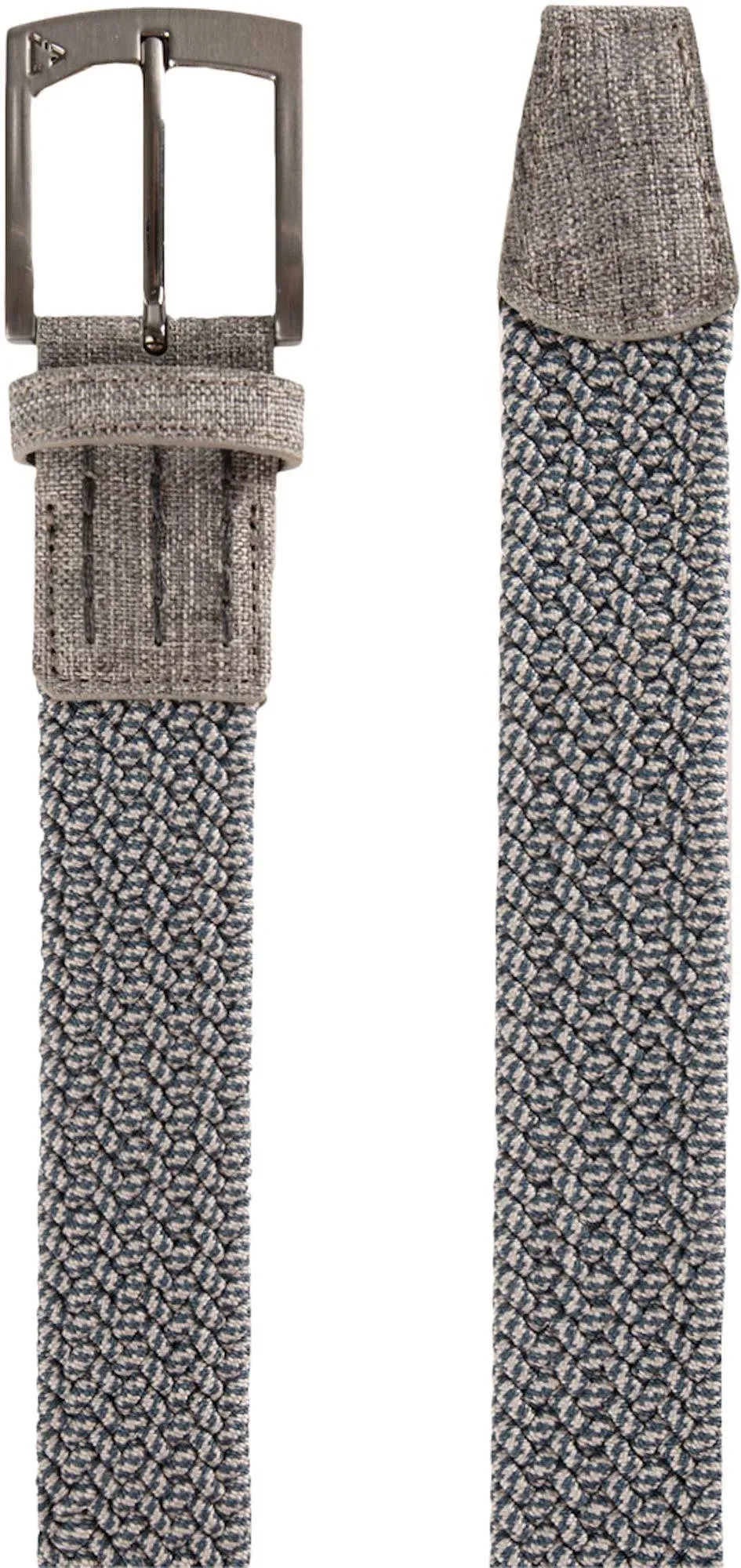 Cuater by TravisMathew Men's Staggerwing Golf Belt, XL, Sharkskin Gray