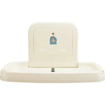 Koala Kare Horizontal Baby Changing Station, Cream