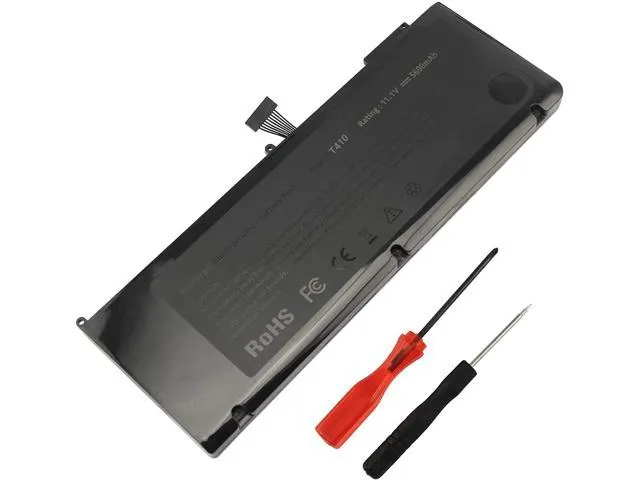 A1321 A1286 Laptop Battery for MacBook Pro 15 Inch Mid 2009 Mid 2010, Replacement for MacBook Pro Battery A1321 A1286 MC371LL/A MC372LL/A MB985 MB986 MC118 77.5WH