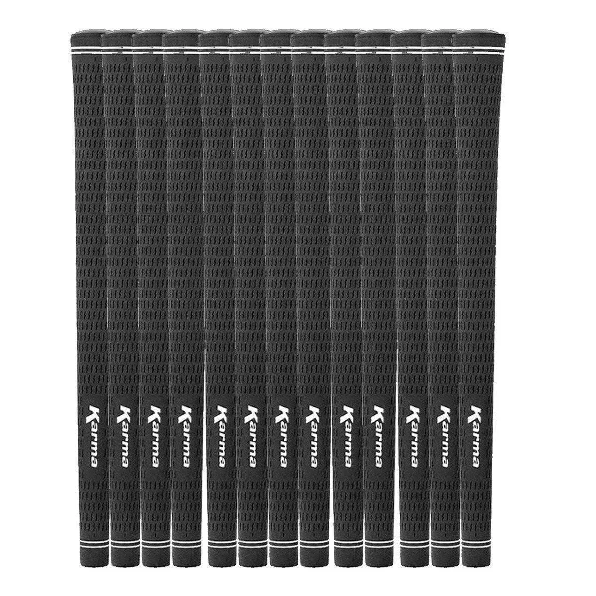 Karma Velour Black Standard 13 Piece Golf Grip Bundle