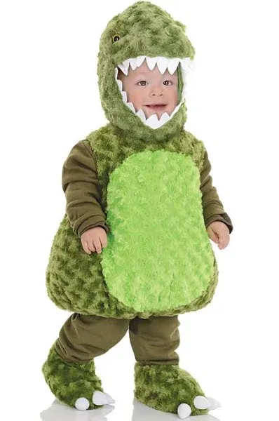 Underwraps T-Rex Dinosaur Belly Babies Toddlers Plush Halloween Costume 26109