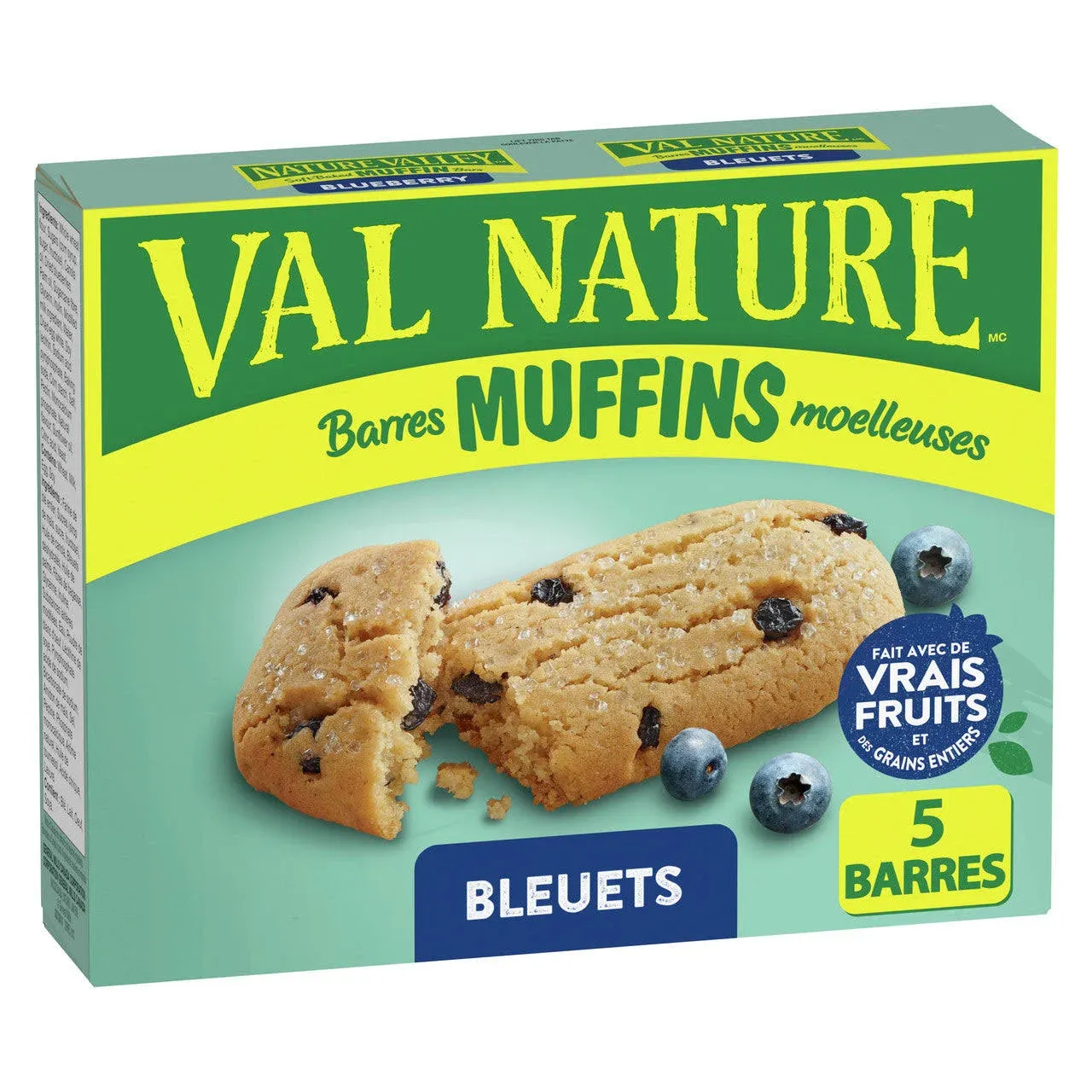 Nature Valley Muffin Bars Blueberry Soft-Baked