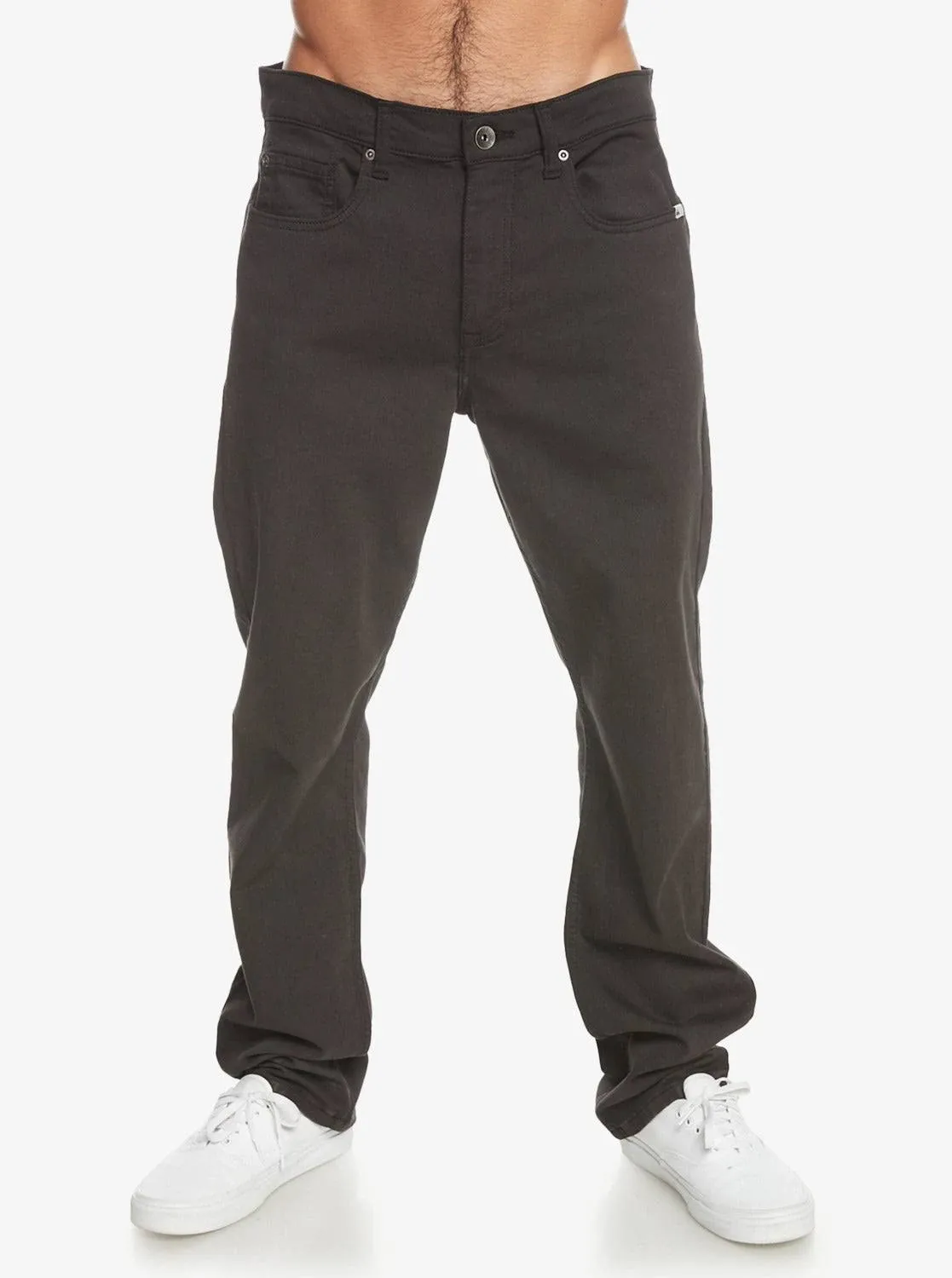 Quiksilver Men's Black Far Out Stretch Jogger Pants - Size 32