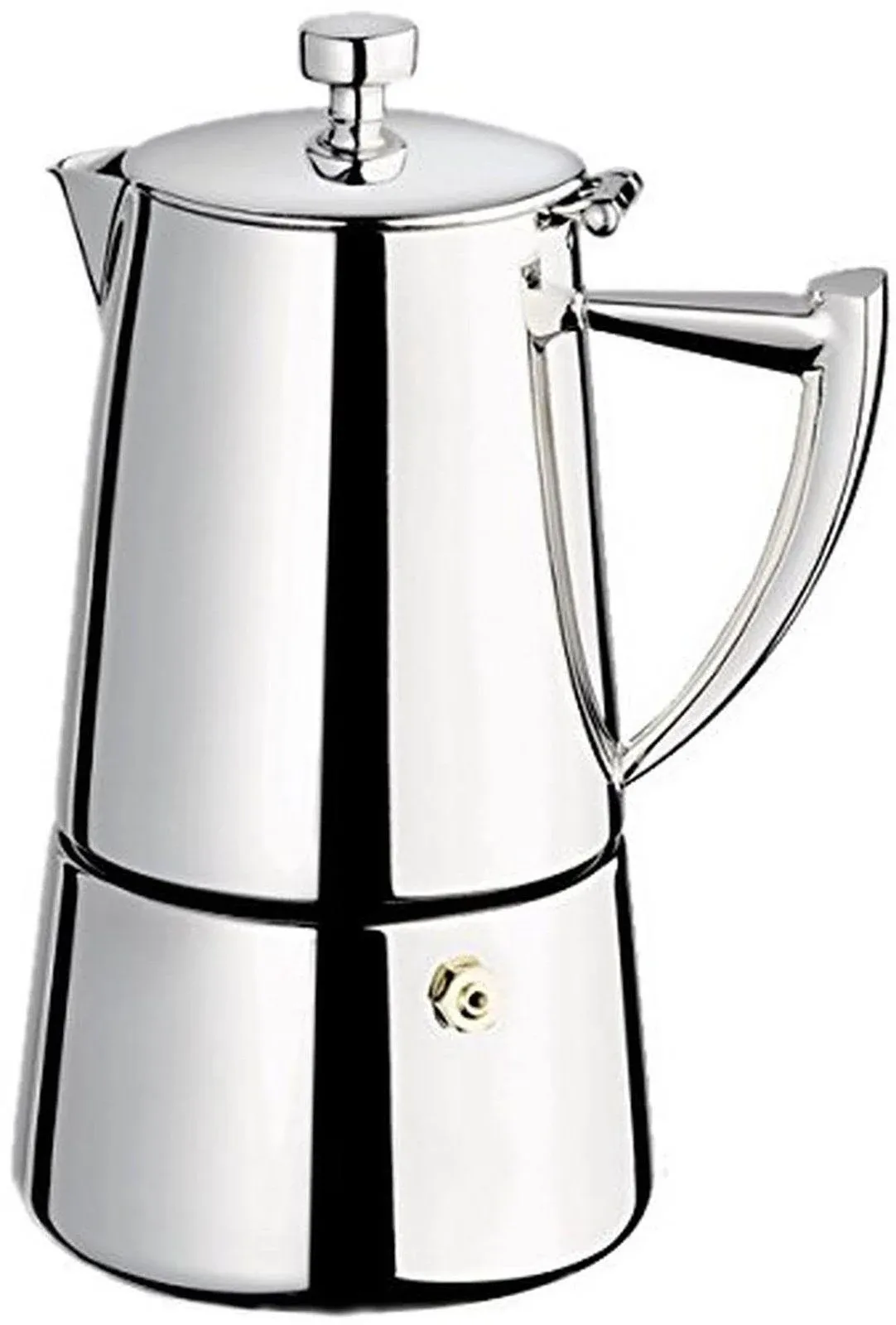 Cuisinox Roma 4-cup Stainless Steel Stovetop Moka Espresso Maker