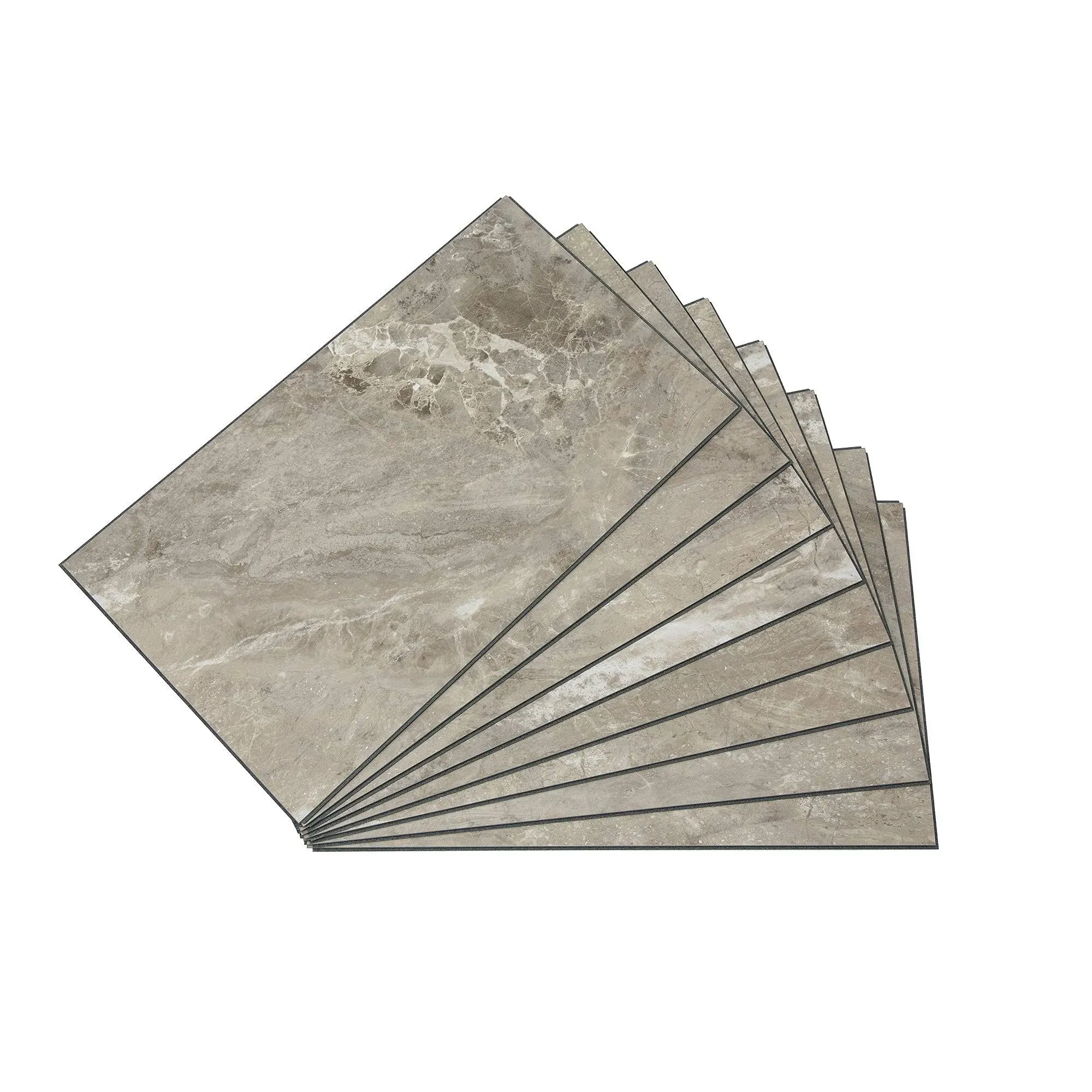 Palisade 25.6"L x 14.8"W Vinyl Wall Tile Venetian Marble 8 Pack 53011