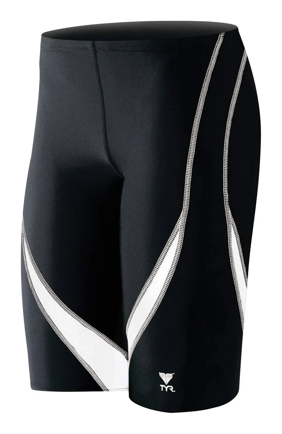 TYR Alliance Splice Jammer Men's Swimsuit - Black/Pink, 26