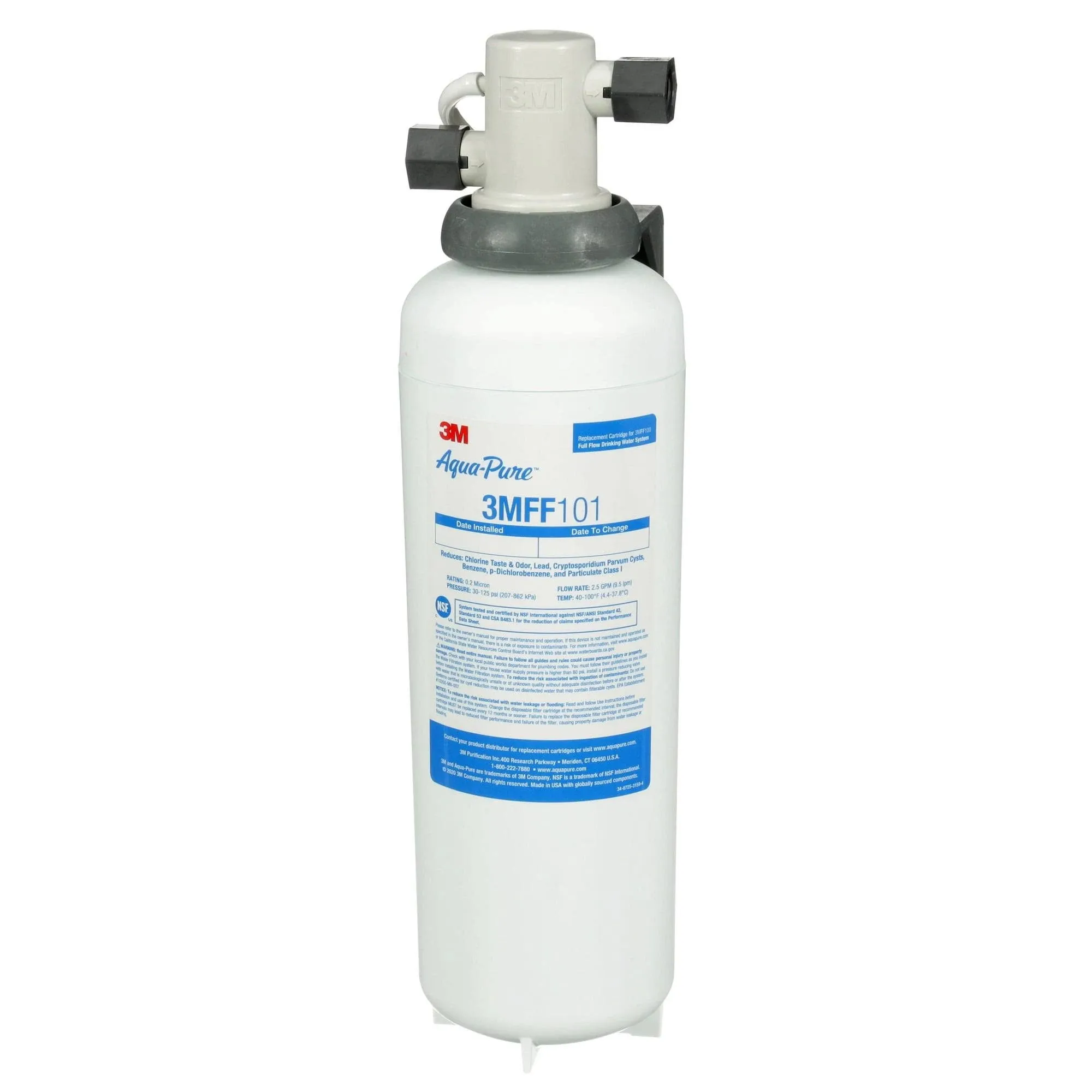 3M™ 3MFF100 Under Sink Full Flow Water Filter System