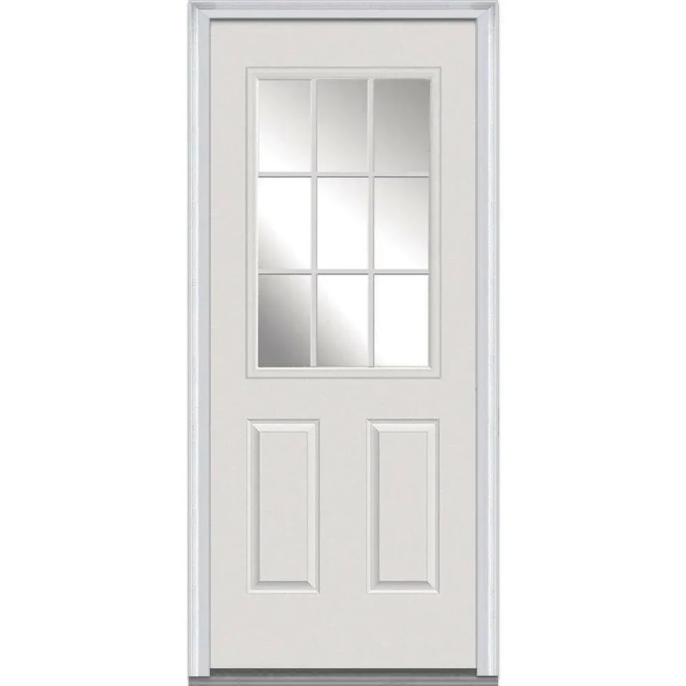 National Door Company Z000328R Fiberglass Smooth Primed, Right Hand in-Swing ...