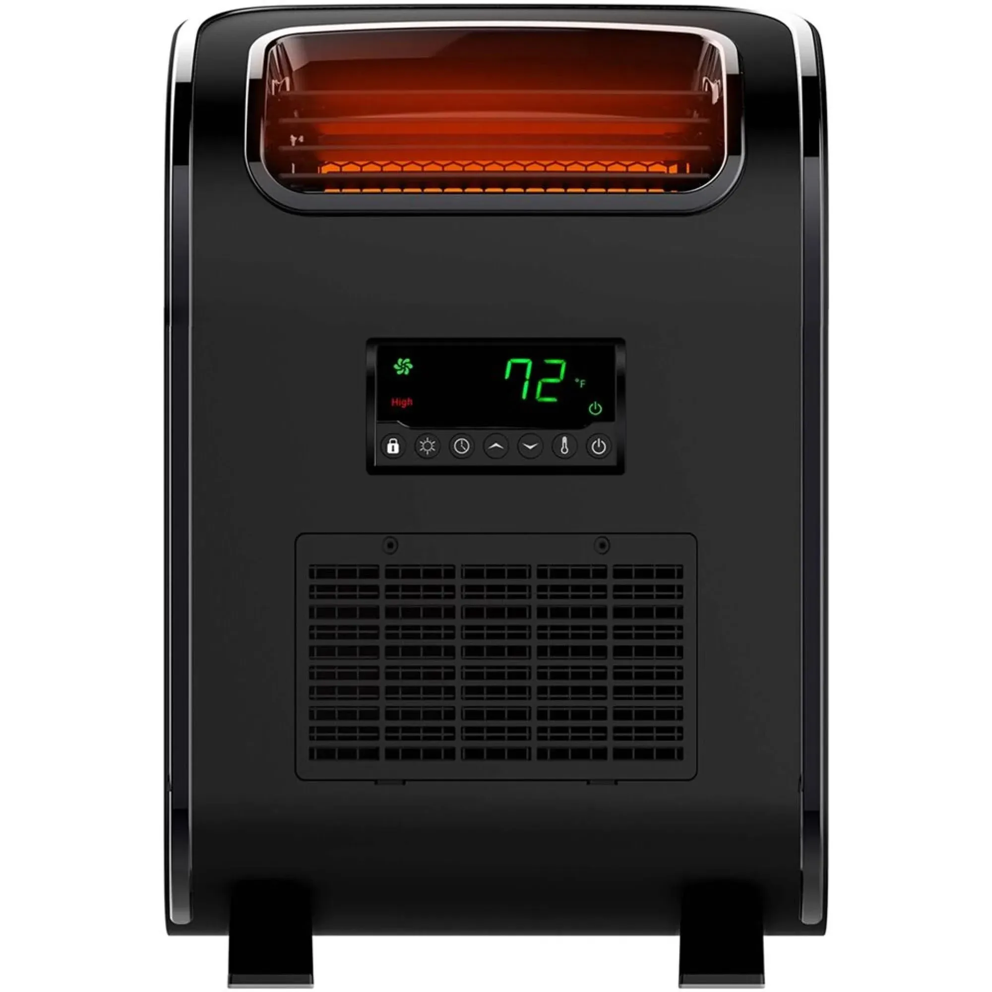 Lifesmart HT1153L Slimline Wall Huggable 1500W Infrared Quartz Room Space Heater 