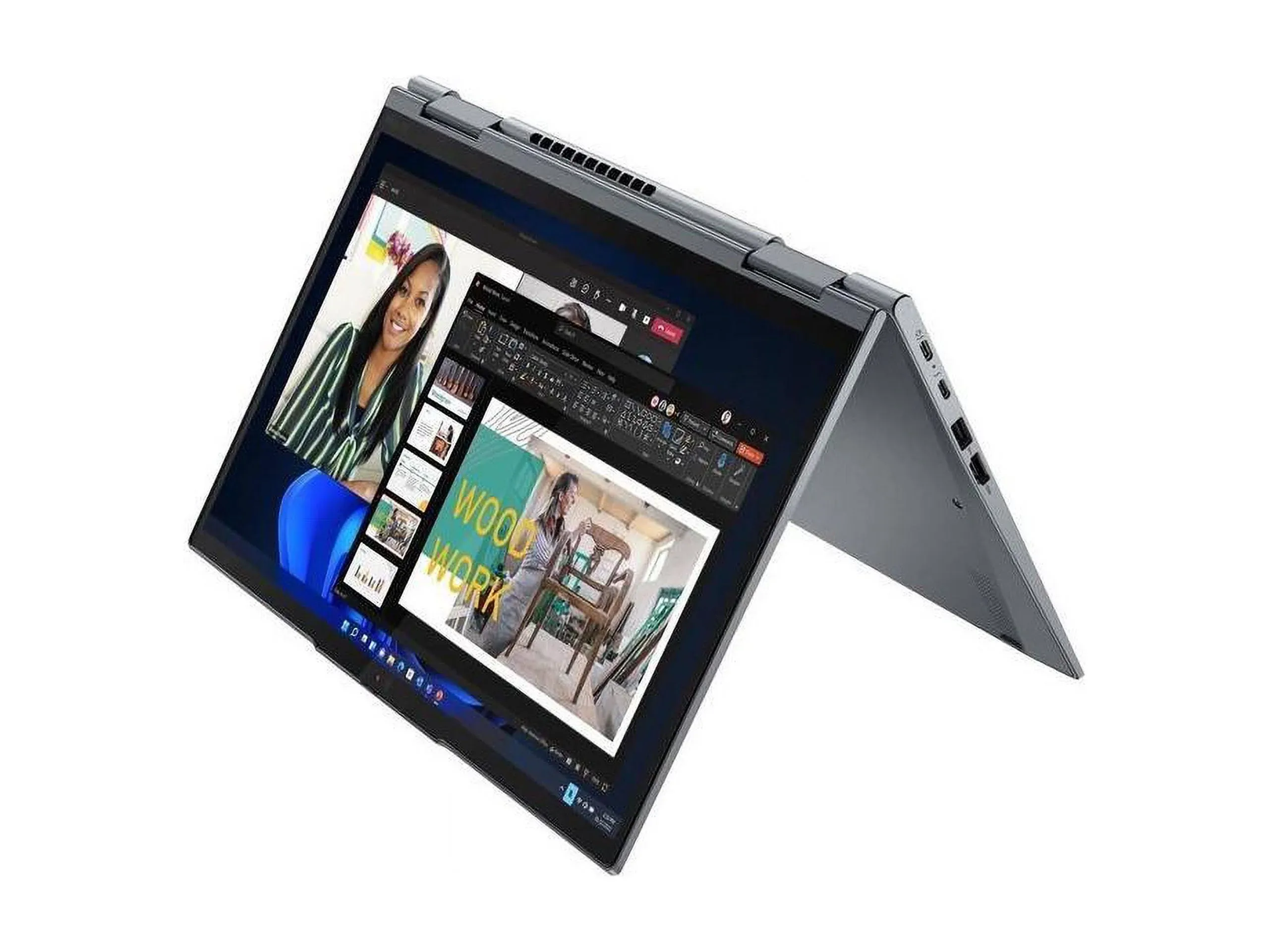 Lenovo - ThinkPad X1 Yoga Gen 7 2-in-1 14" Touch-Screen Notebook - Intel Core i7-1260P - 16GB Memory - 512GB SSD - Aluminum