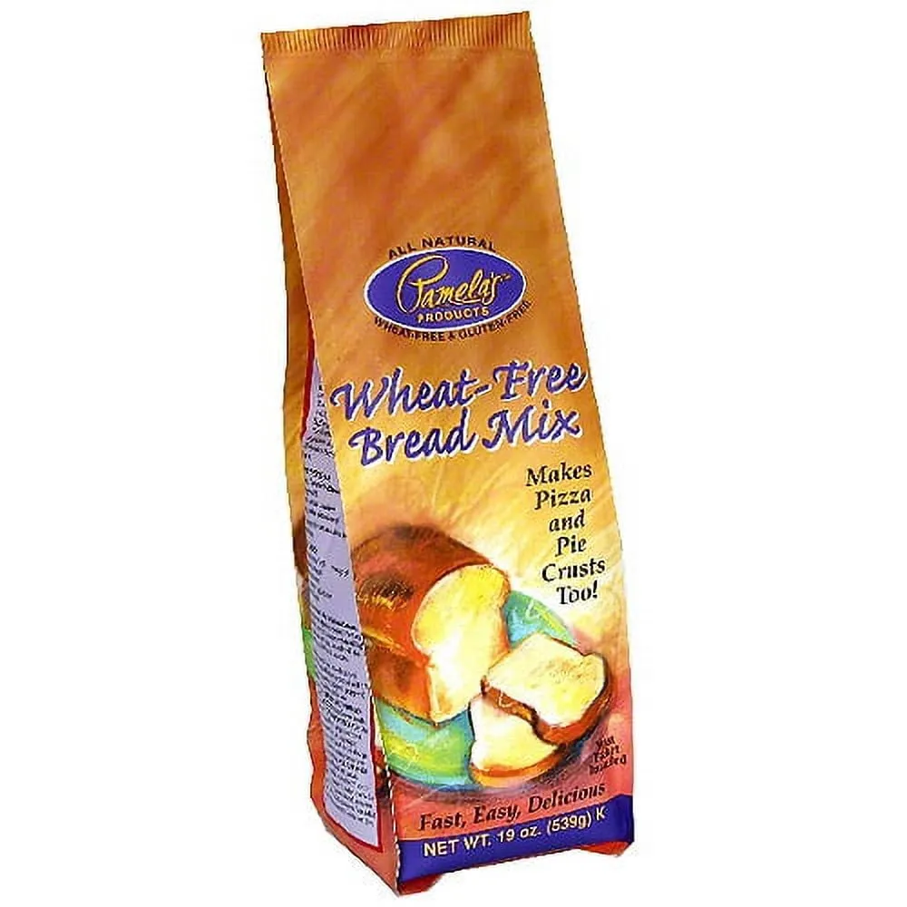 Pamela's Products Gluten-Free Bread Mix, 19 oz (Pack of 6)