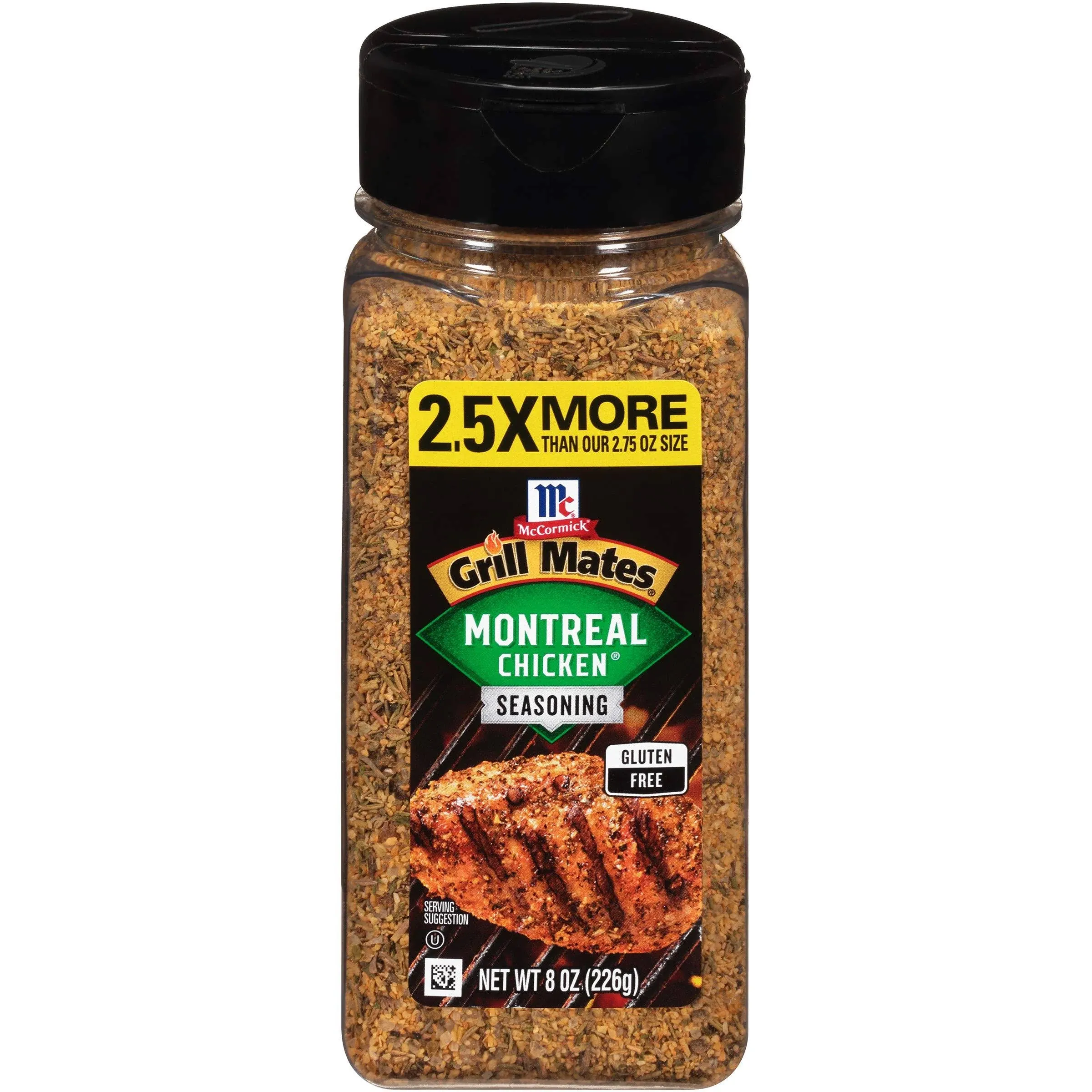 Mccormick Grill Mates 25% Less Sodium Montreal Chicken Seasoning