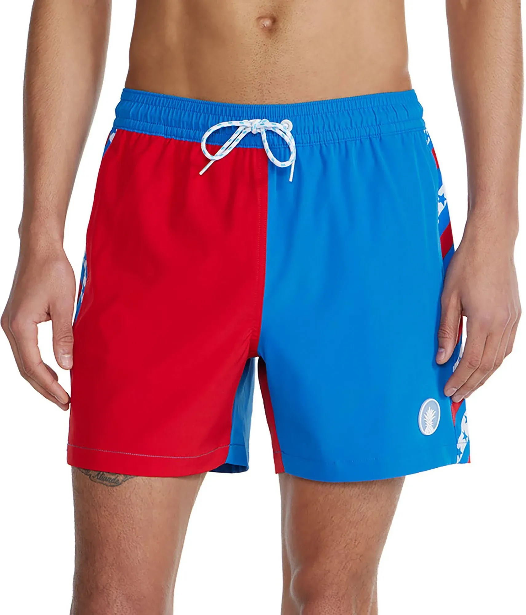 Chubbies Men's Classic 5.5" Swim Trunks, Small, Blue